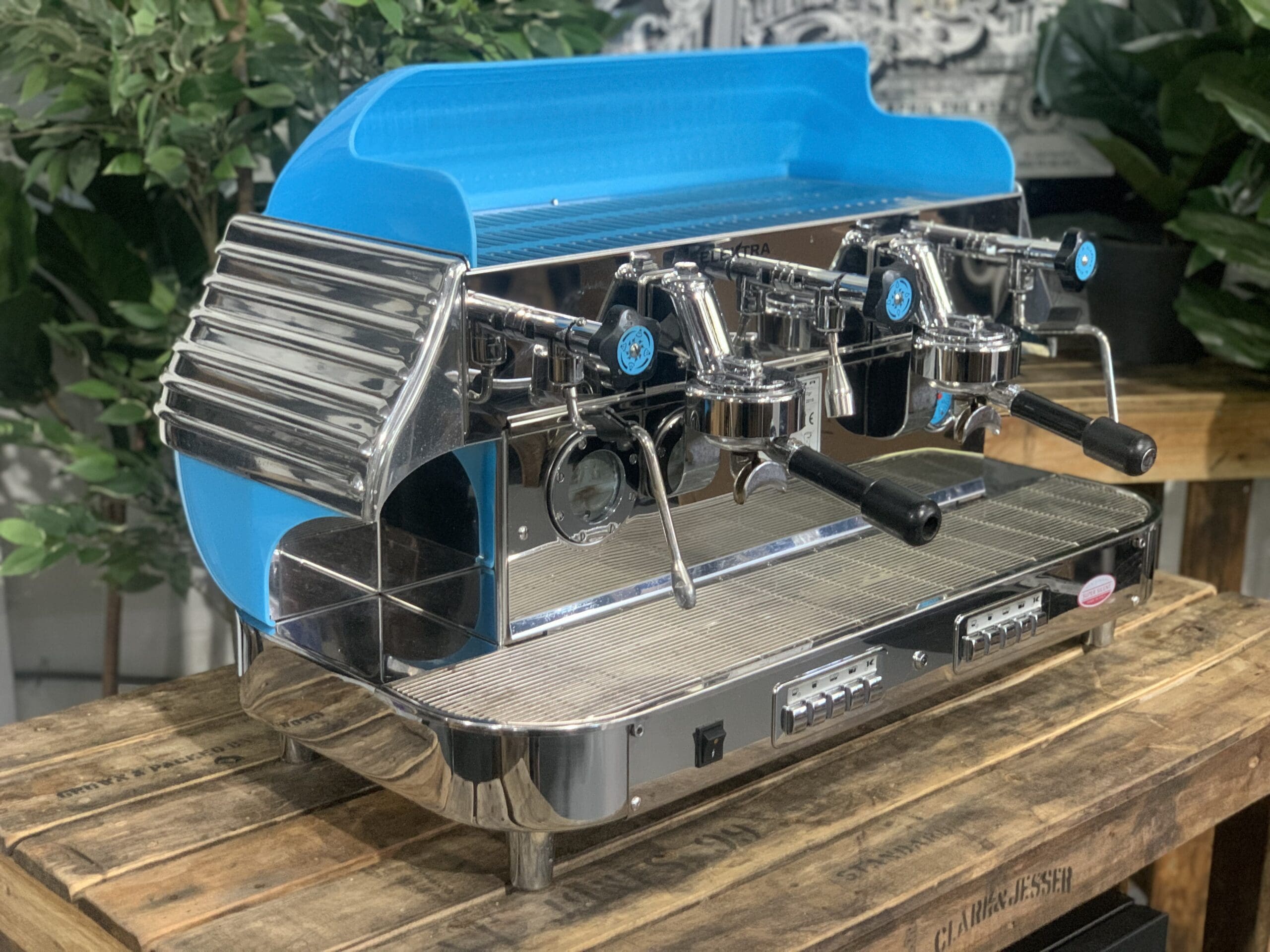 Elektra Barlume - 2 Group Commercial Espresso Machine - Blue