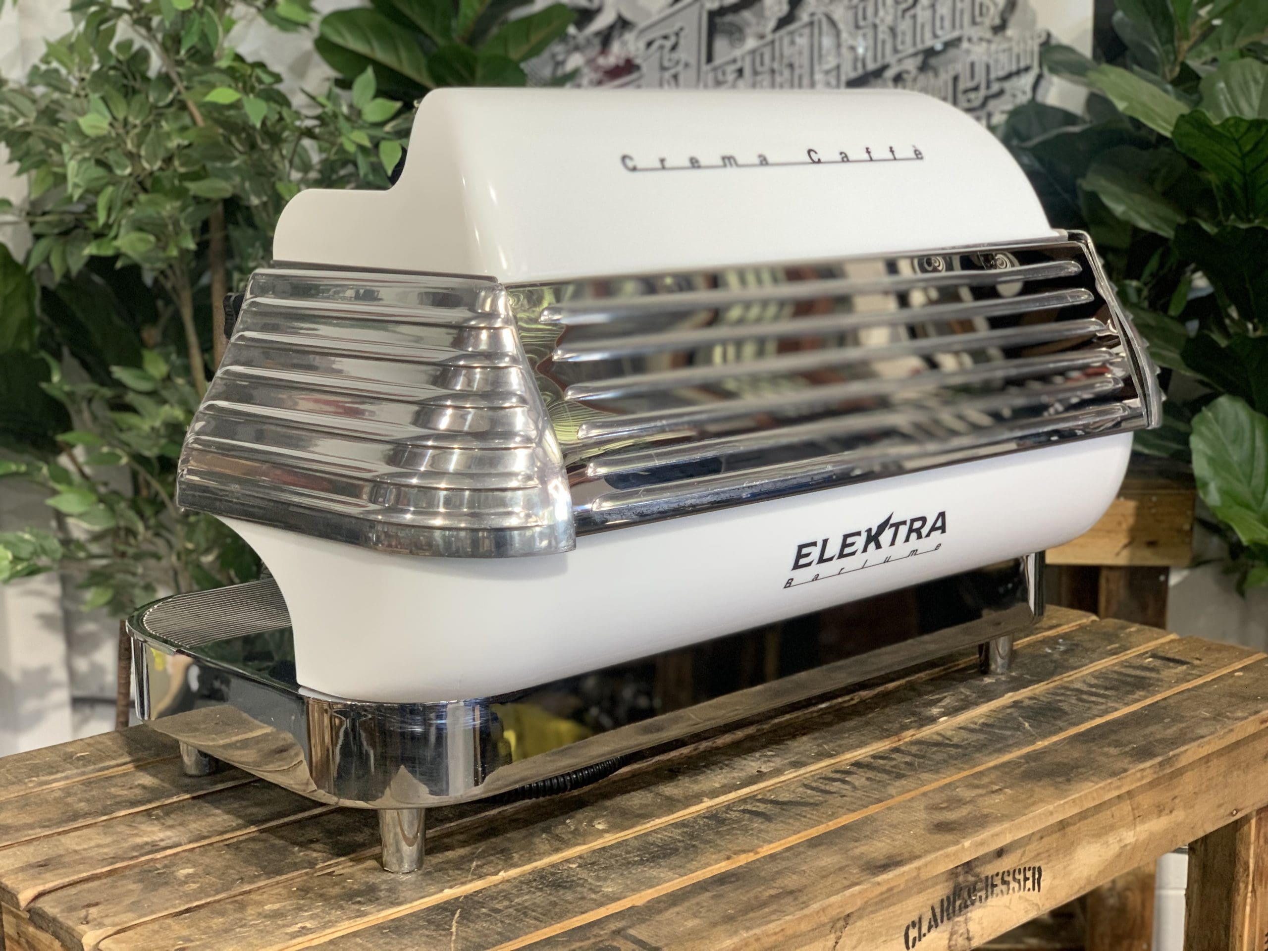 Elektra Barlume - 2 Group Commercial Espresso Machine - White