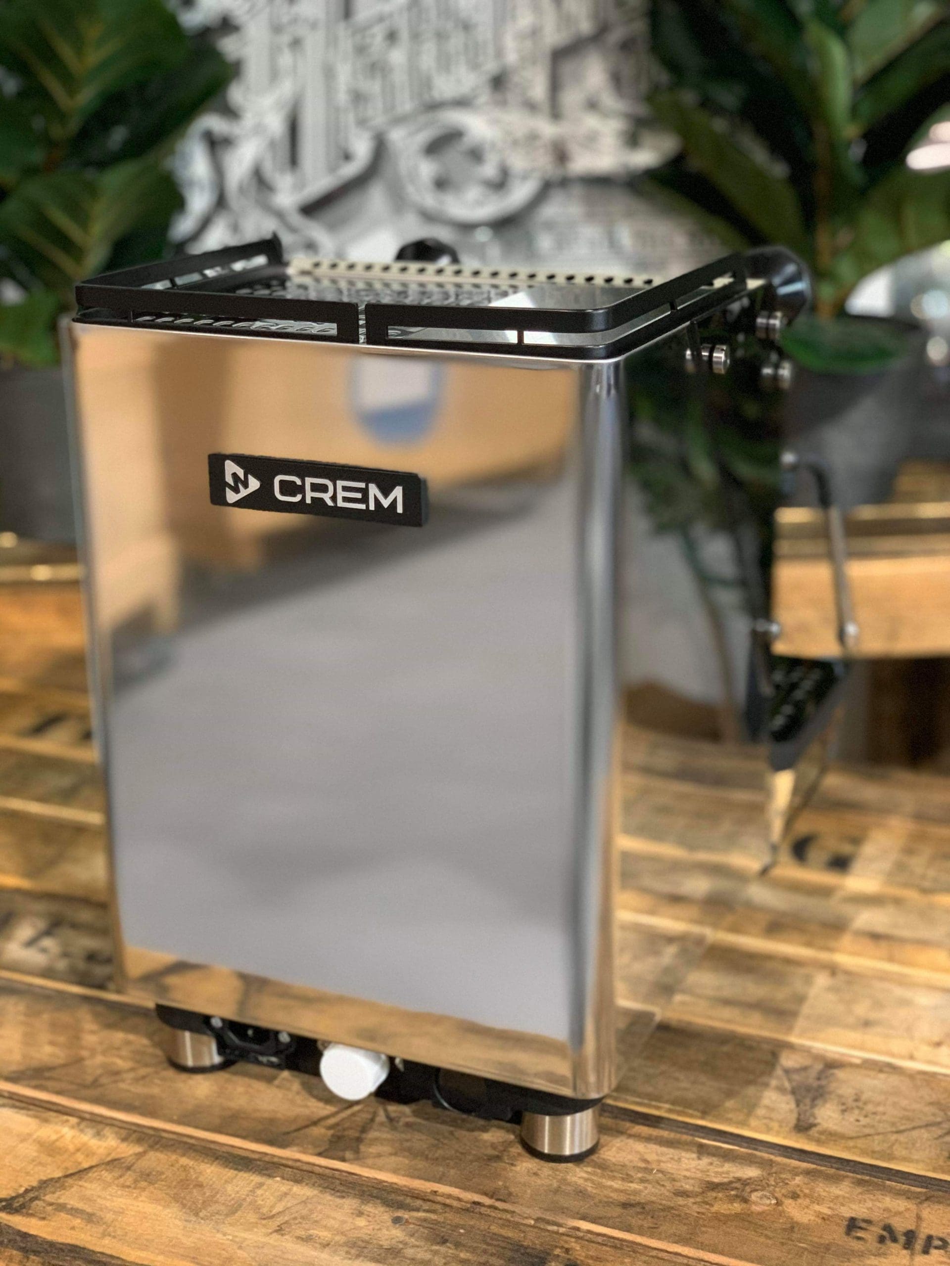 Expobar Crem One Single Boiler (1B) VP PID Vibrational Pump - 1 Group Commercial Espresso Machine - Stainless