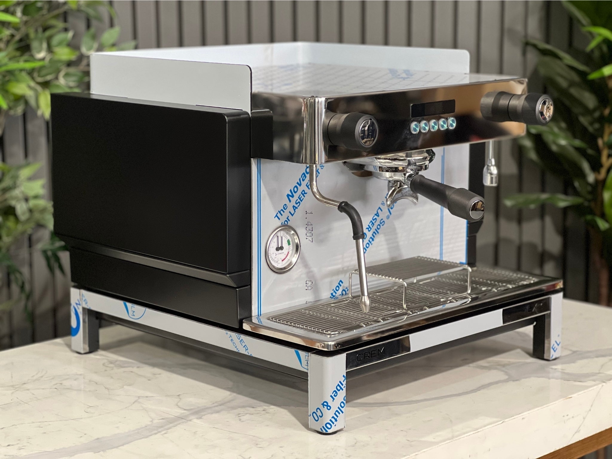Expobar Crem EX3 Compact - 1 Group Commercial Espresso Machine - Black