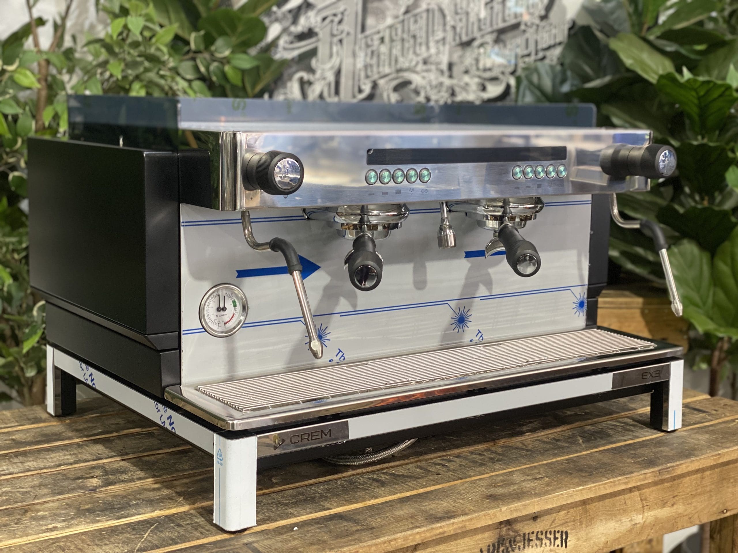 Expobar CREM EX3 Full Size - 2 Group Commercial Espresso Machine - Black