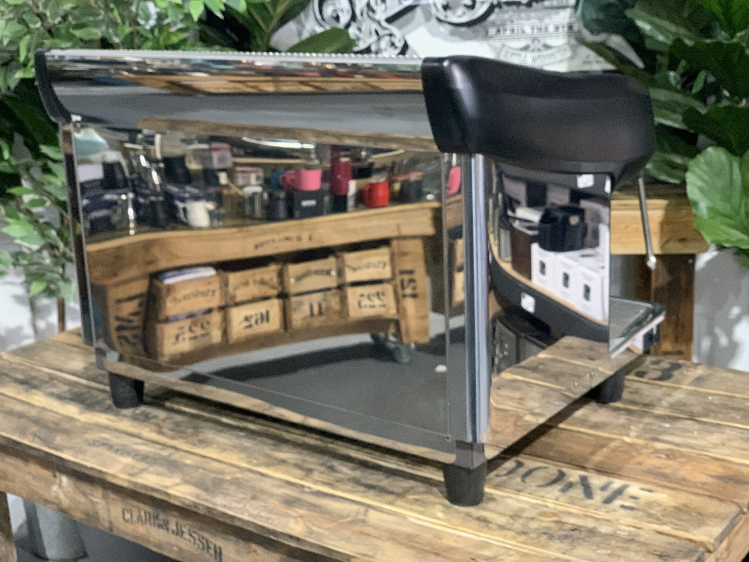 Expobar Megacrem High Cup - 2 Group Commercial Espresso Machine - Stainless Steel