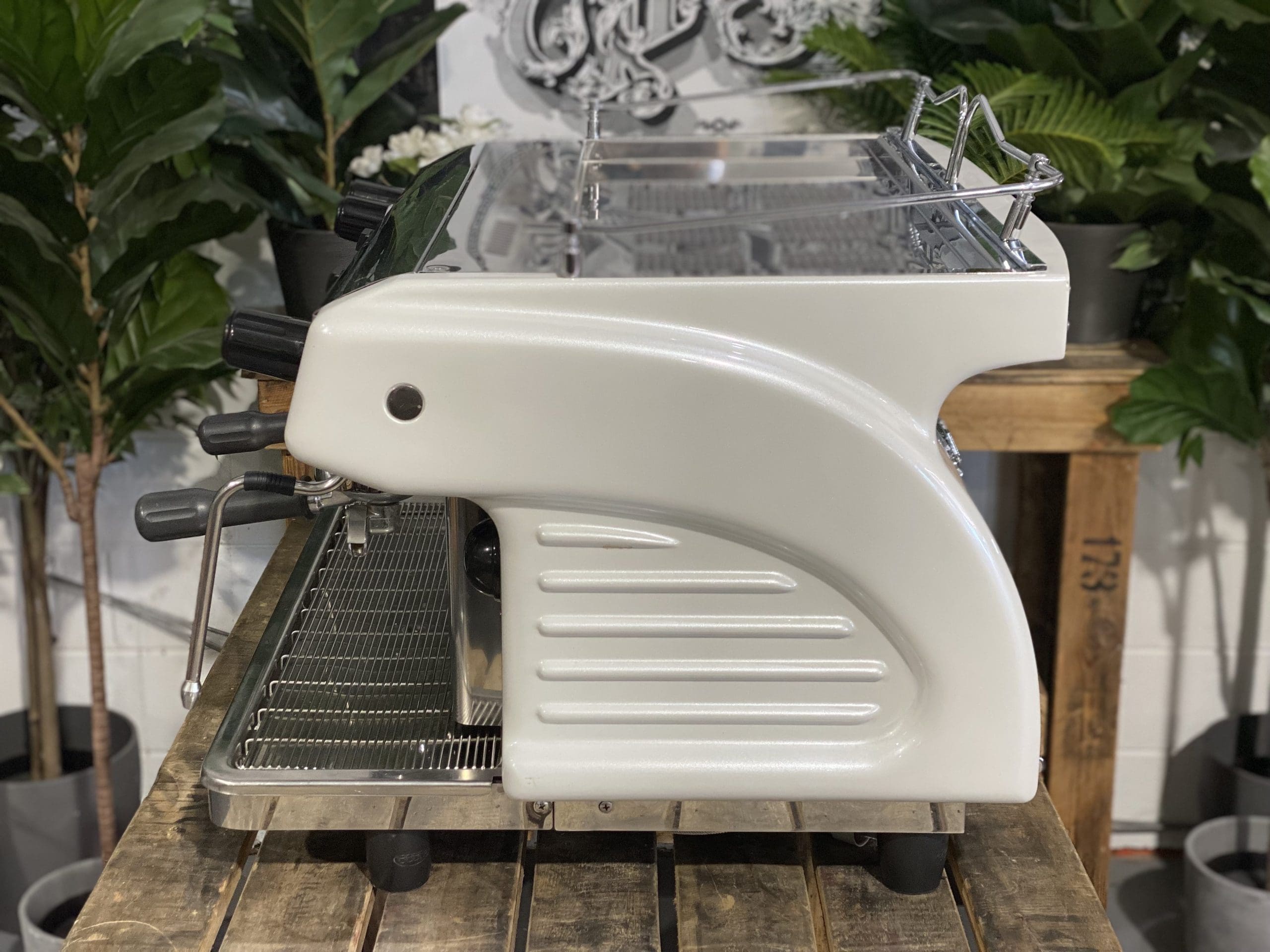 Expobar Ruggero High Cup - 2 Group Commercial Espresso Machine - White