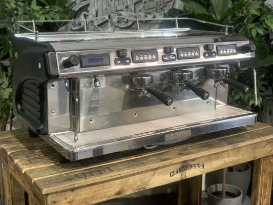 Expobar Ruggero - 3 Group Commercial Espresso Machine - Black