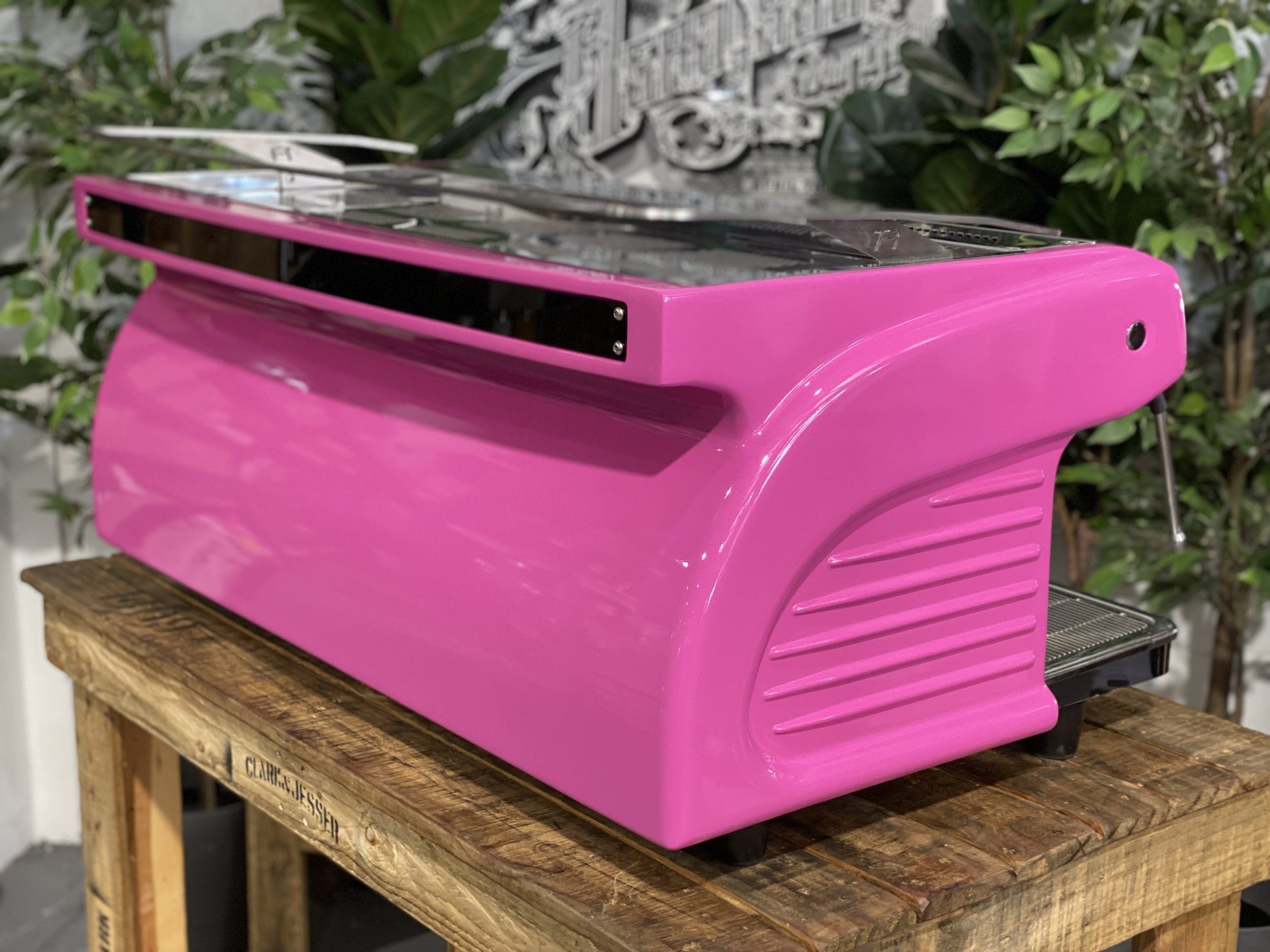 Expobar Ruggero - 3 Group Commercial Espresso Machine - Pink