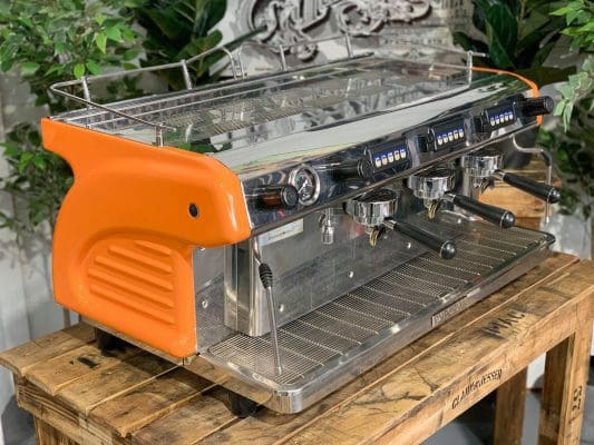 Expobar Ruggero - 3 Group Commercial Espresso Machine - Orange