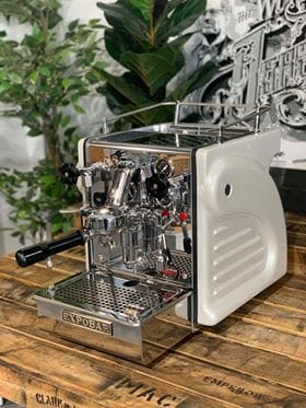 Expobar Ruggero Office Minore - 1 Group Commercial Espresso Machine - White