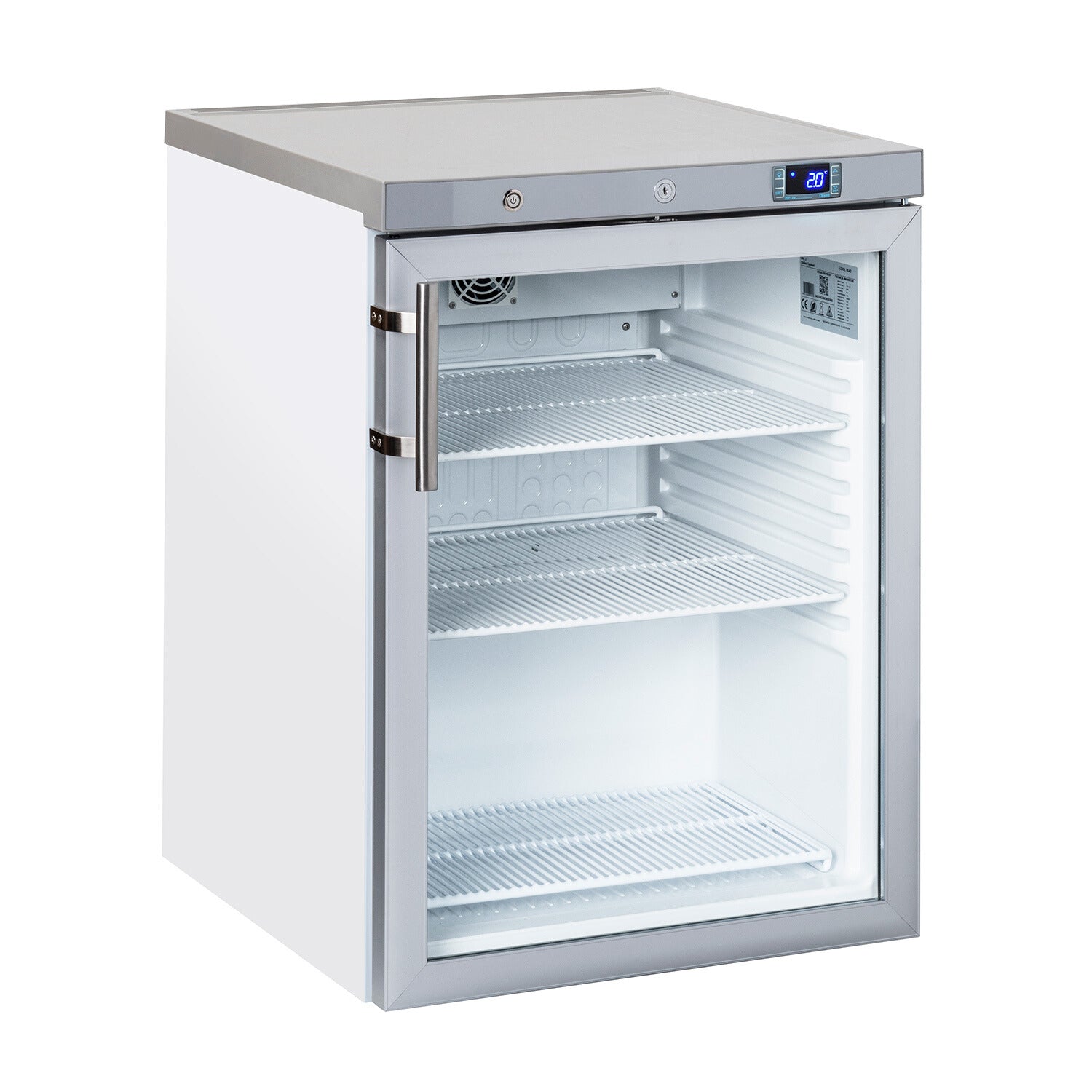 Anvil Fridge Undercounter Glass Door - FBCG2202