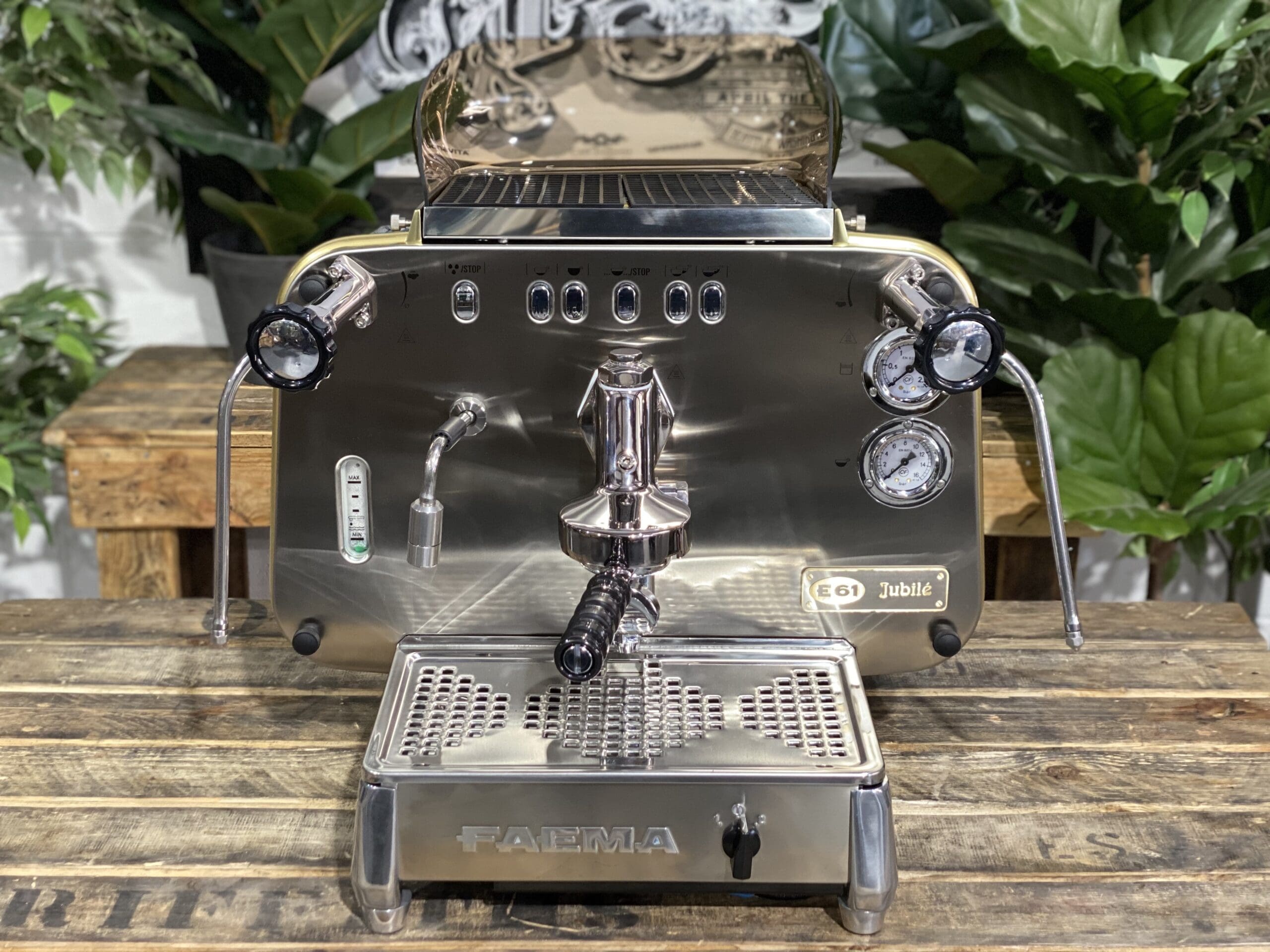 Faema E61 Anniversary Edition Jubilee - 1 Group Commercial Espresso Machine