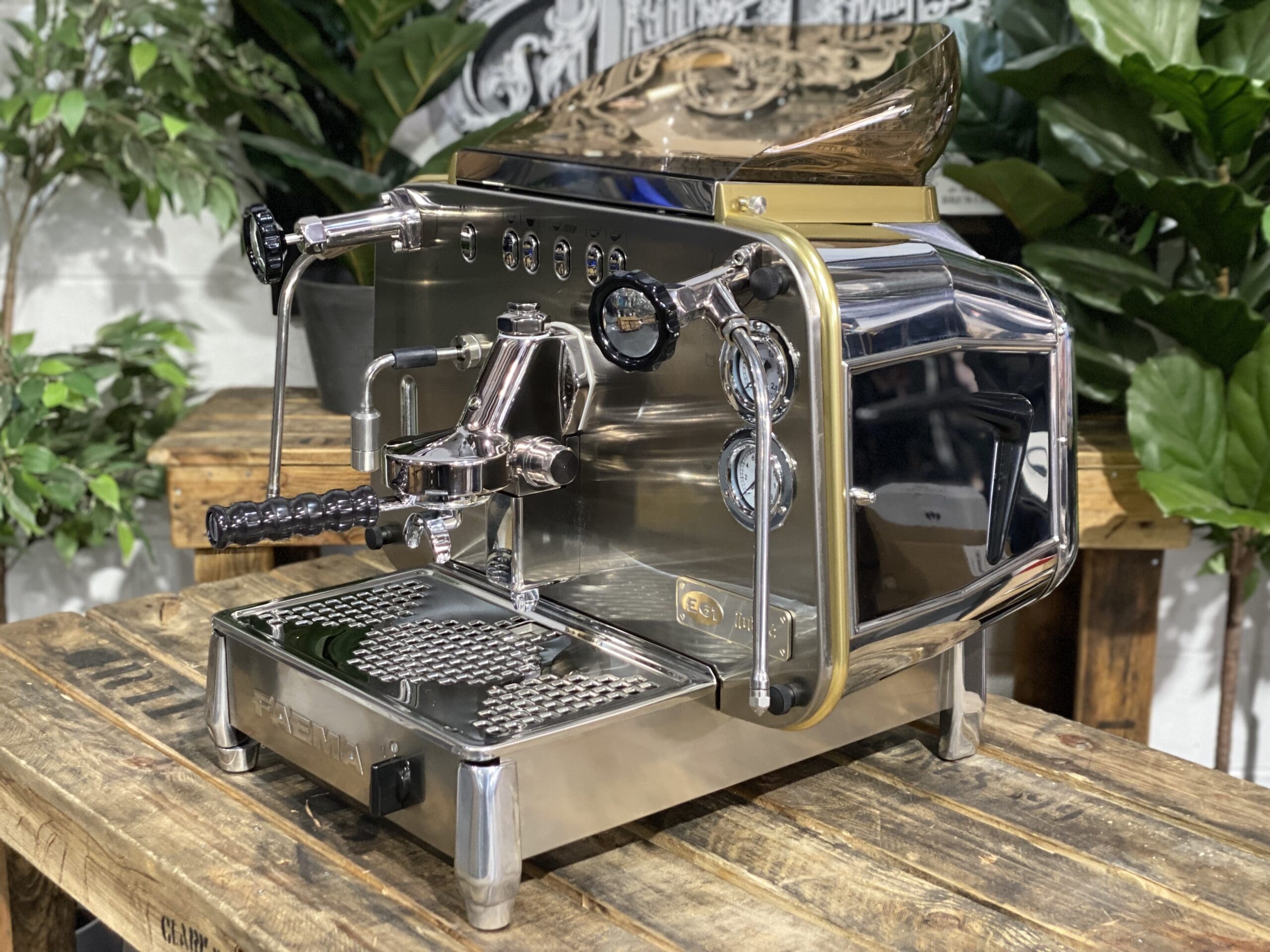 Faema E61 Anniversary Edition Jubilee - 1 Group Commercial Espresso Machine