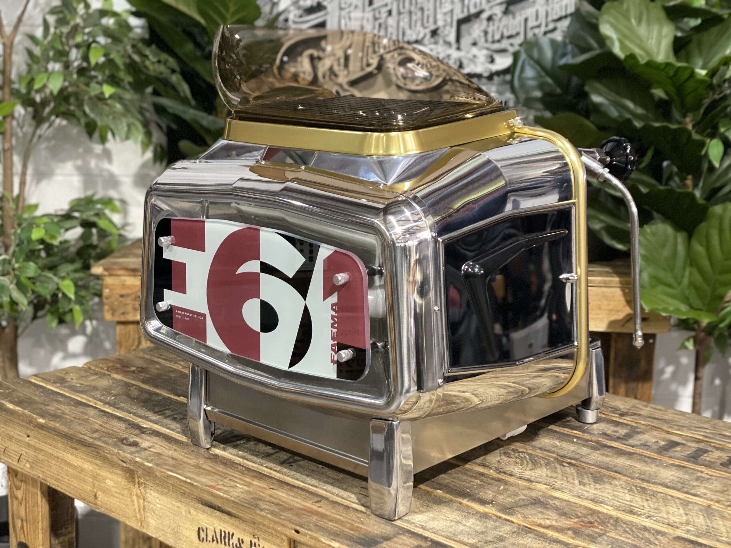 Faema E61 Anniversary Edition Jubilee - 1 Group Commercial Espresso Machine