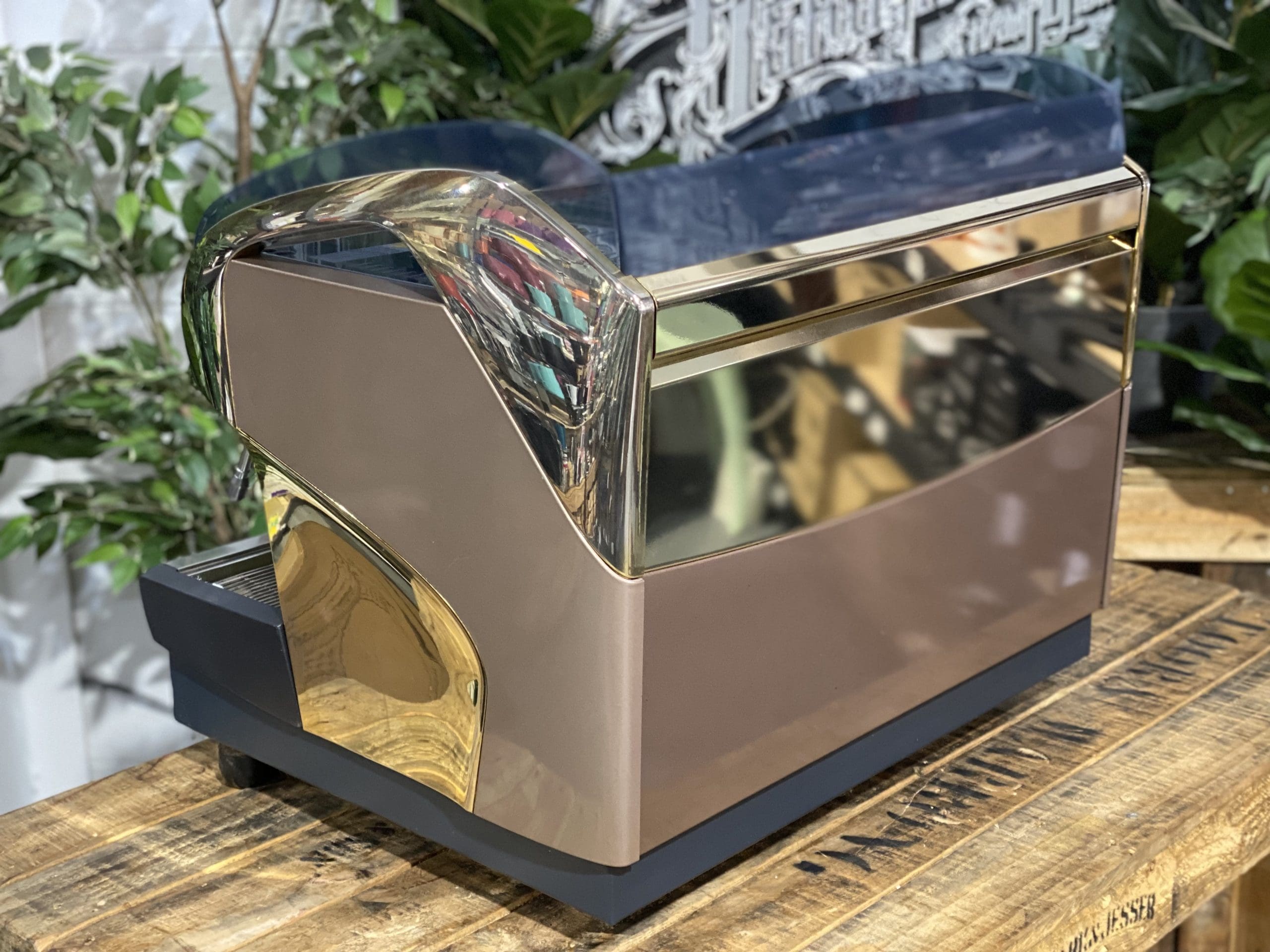 Faema Smart Gold - 2 Group Commercial Espresso Machine - Brown