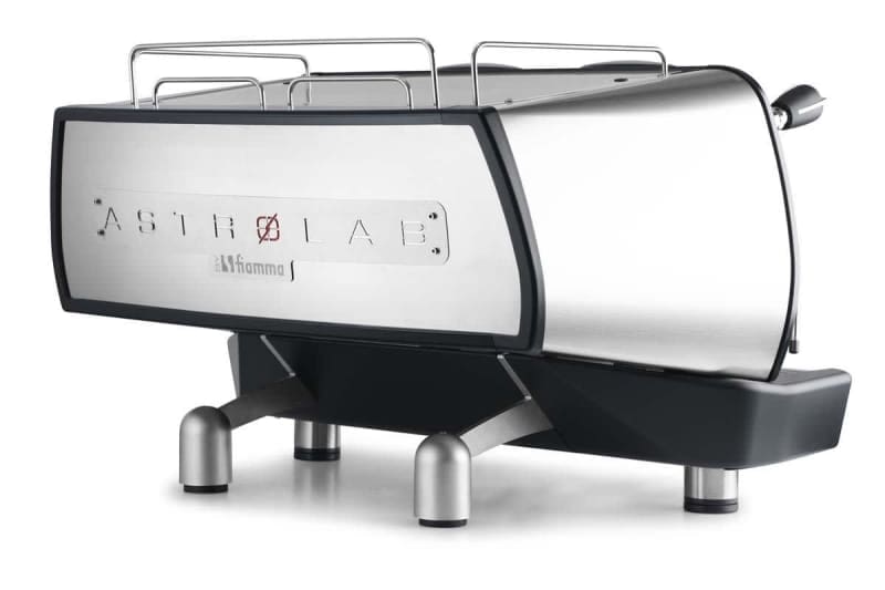 Fiamma Astrolab Multiboiler Black - 3 Group Commercial Espresso Machine - White