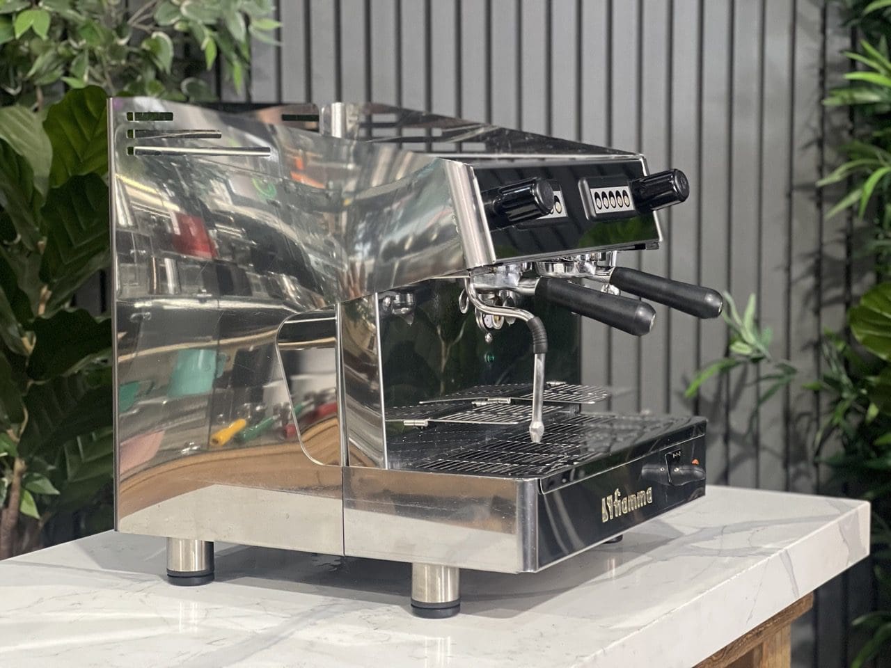 Fiamma Atlantic Compact - 2 Group Commercial Espresso Machine - Stainless