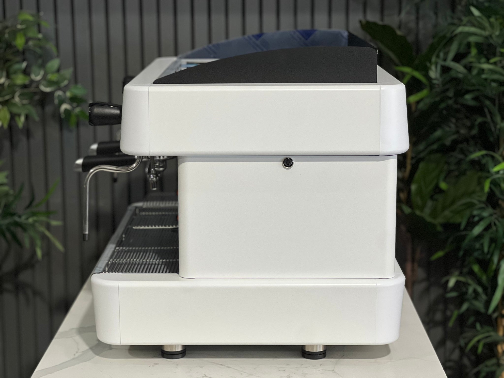 Fiamma Quadrant 2 DSP - 2 Group Commercial Espresso Machine - White