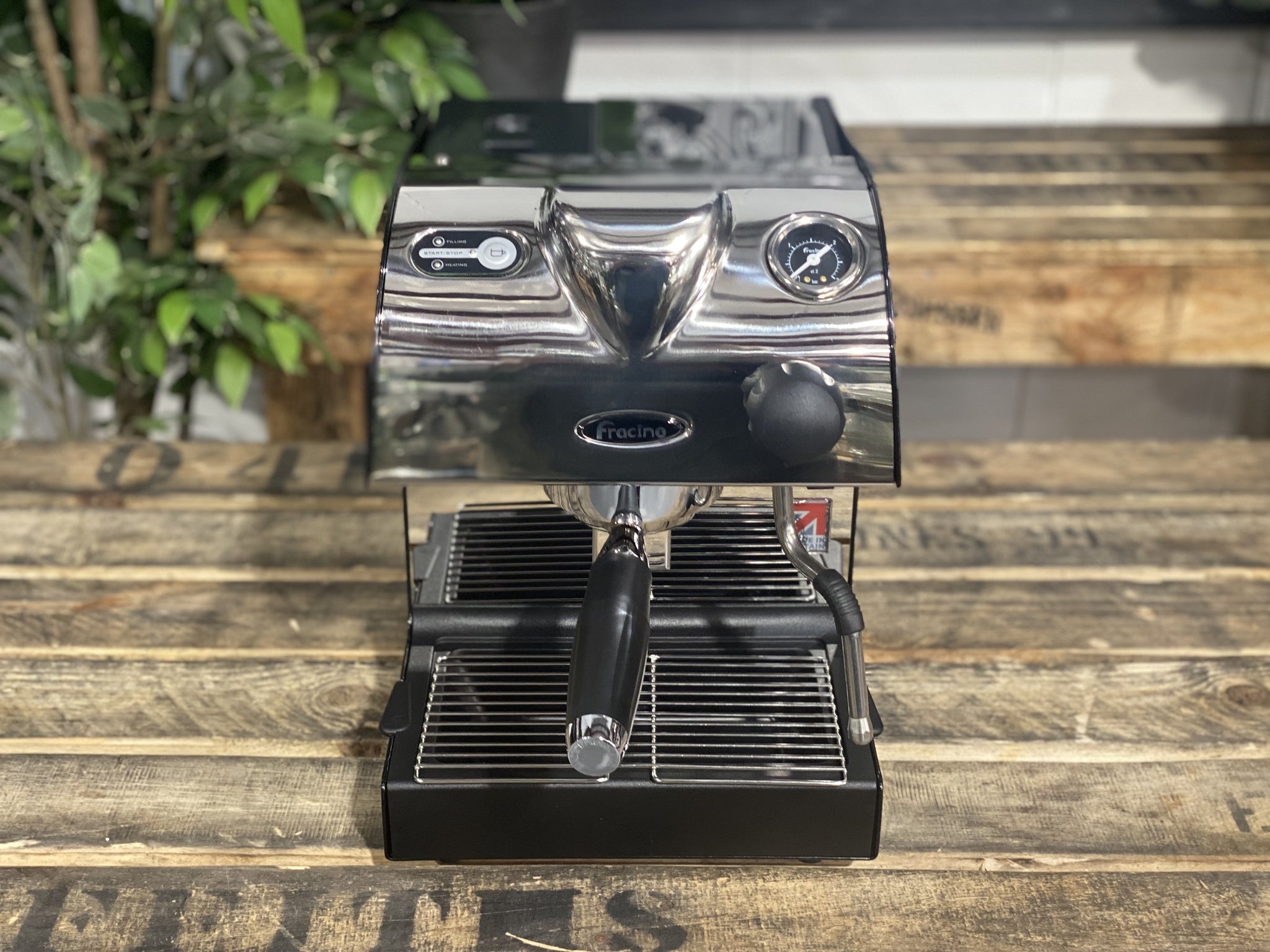 Fracino Piccino - 1 Group Commercial Espresso Machine - Black