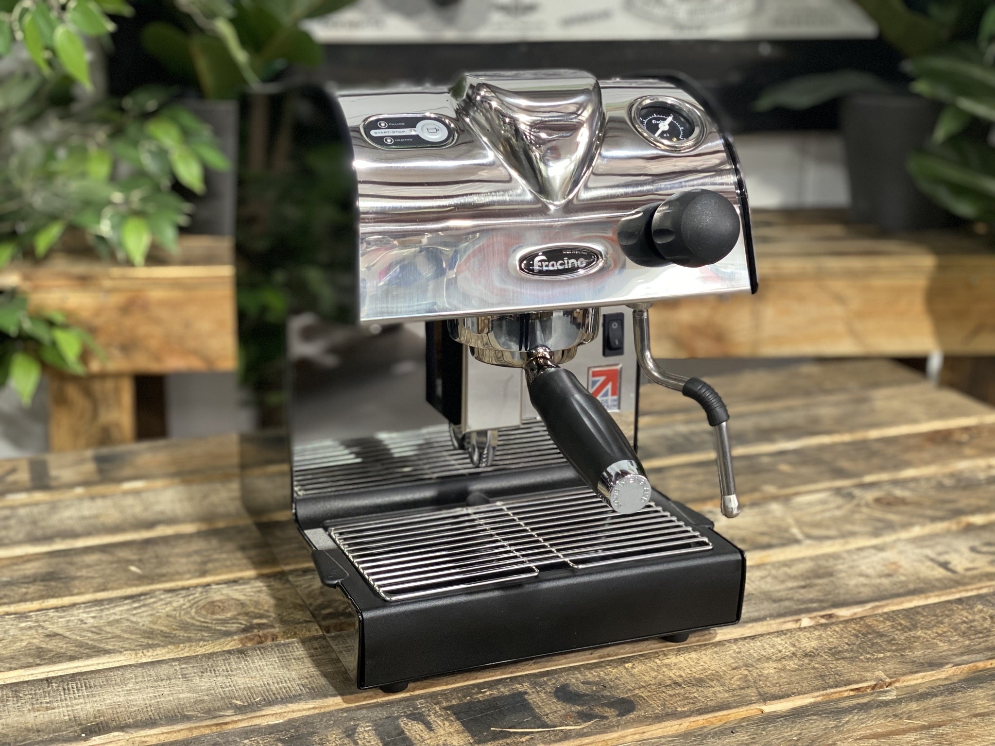 Fracino Piccino - 1 Group Commercial Espresso Machine - Black
