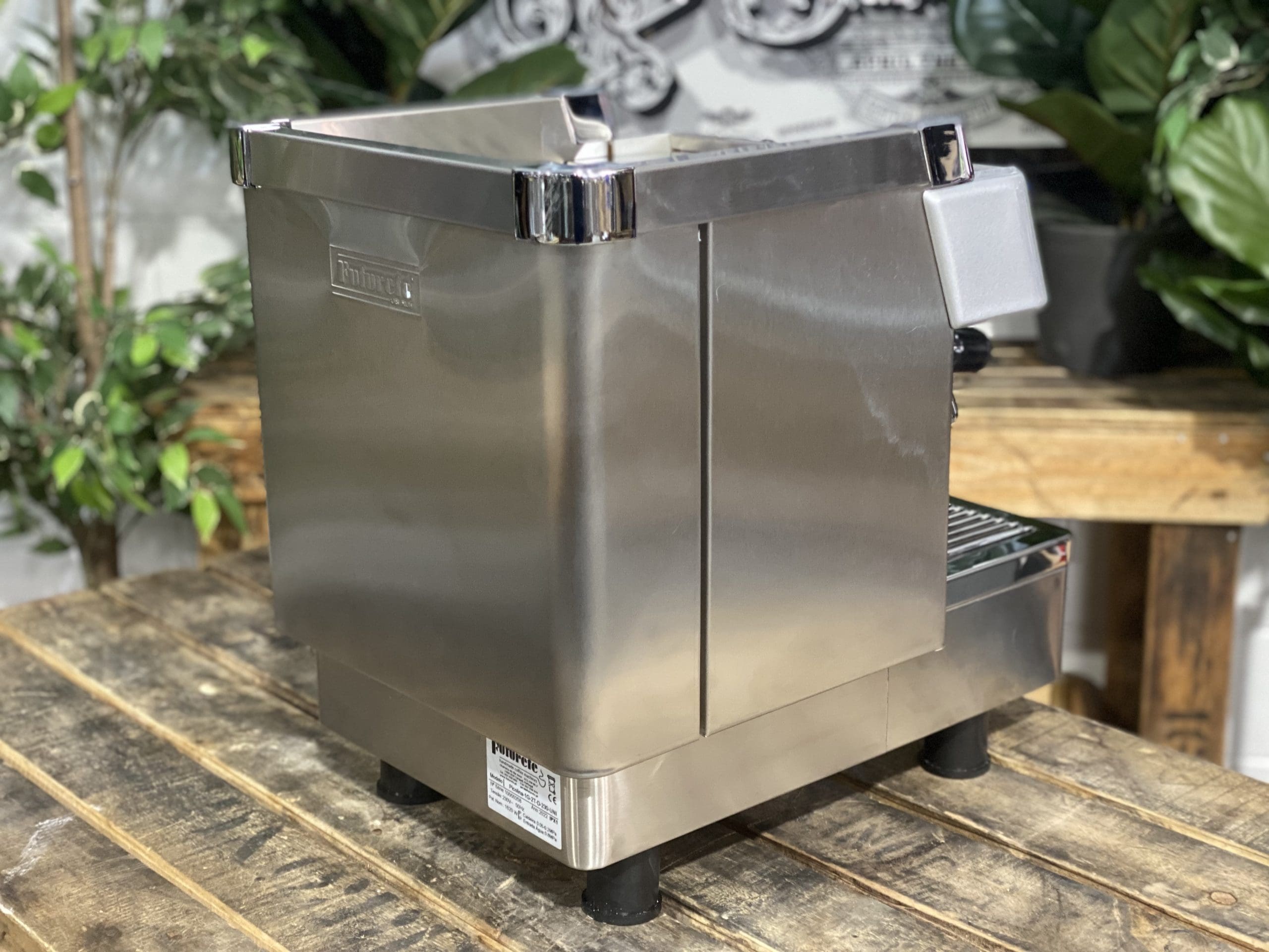 Futurete Piccolina - 1 Group Commercial Espresso Machine - Stainless Steel