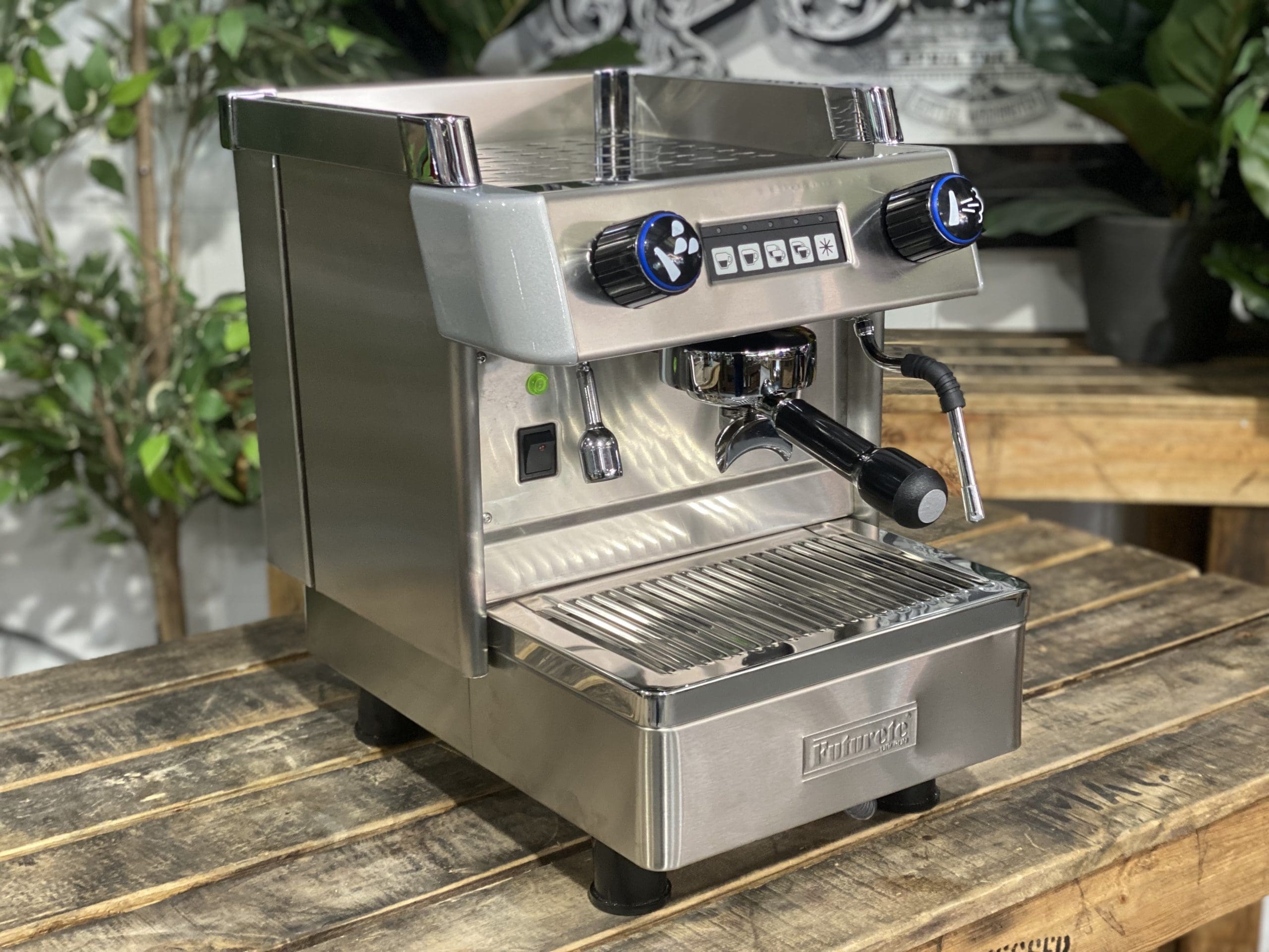 Futurete Piccolina - 1 Group Commercial Espresso Machine - Stainless Steel