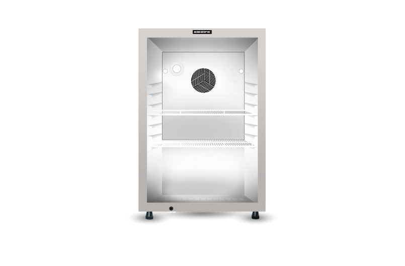Skope HB85 1 Glass Door Compact Display Fridge 82L - HB85