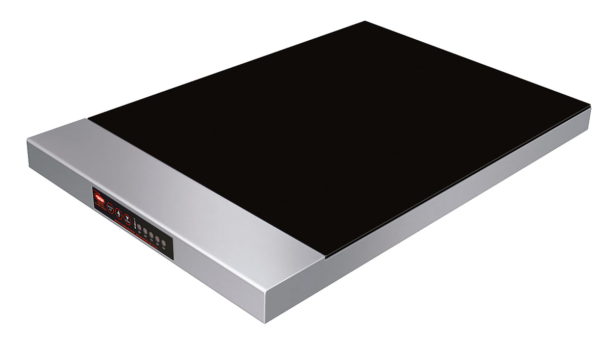 Hacto Heated Portable Black Ceramic Glass Shelf 400mmW x 600mmD x 565mmH - HGSM-4060