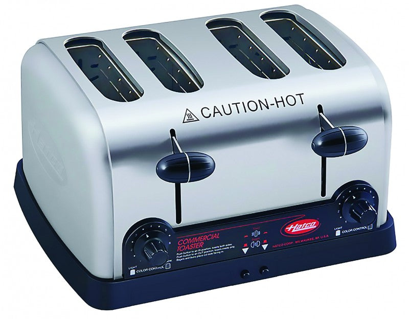 Hatco High Watt 4 Slot Pop-Up Toaster up to 160 toast slices / hour - TPT-230-4-10