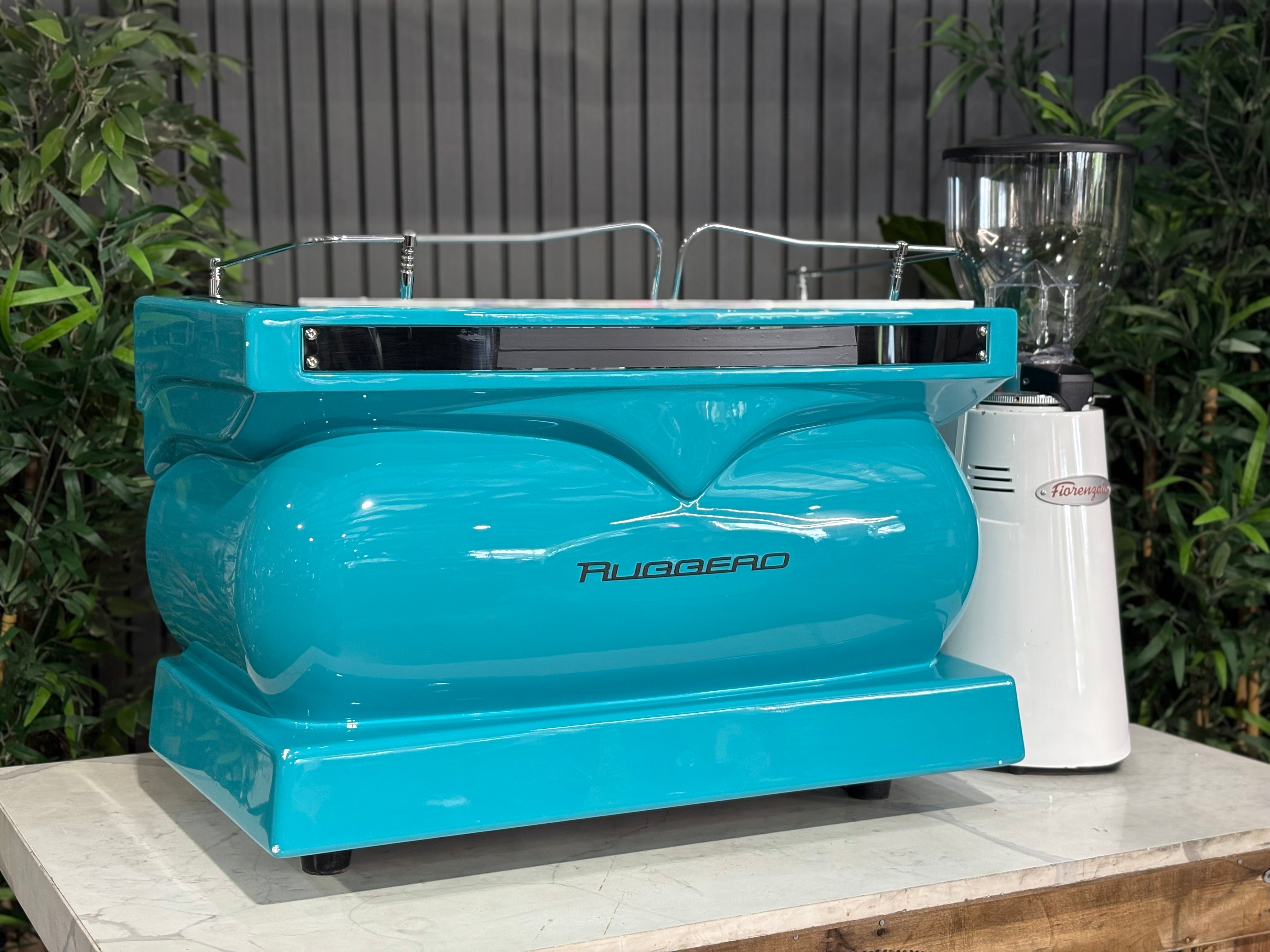Expobar Alfa Ruggero & F83 Electronic Grinder - 2 Group Commercial Espresso Machine