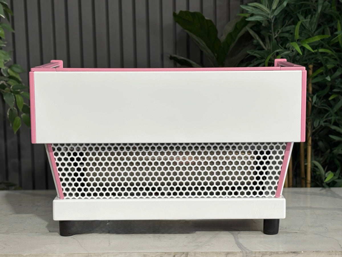 La Marzocco Linea Classic EE - - 2 Group Commercial Espresso Machine - Commercial - Pink & White & Timber