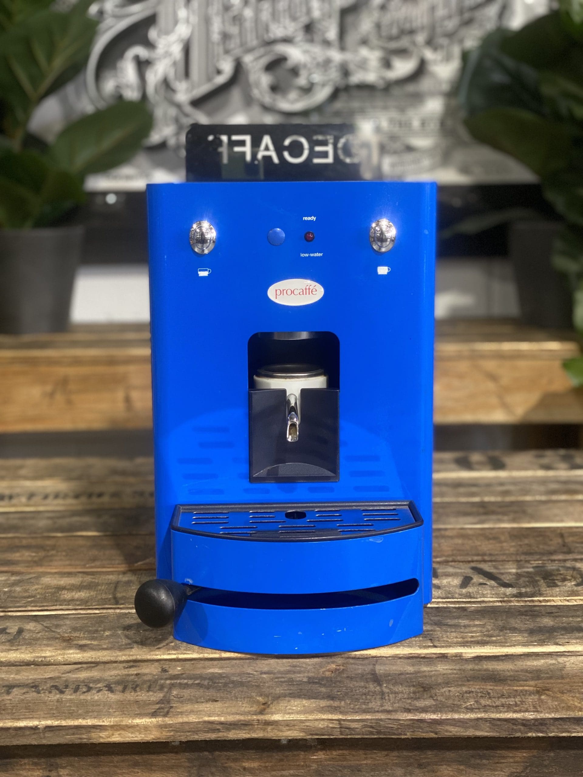 Gimas E2000 ESE Pod - 1 Group Commercial Espresso Machine - Blue