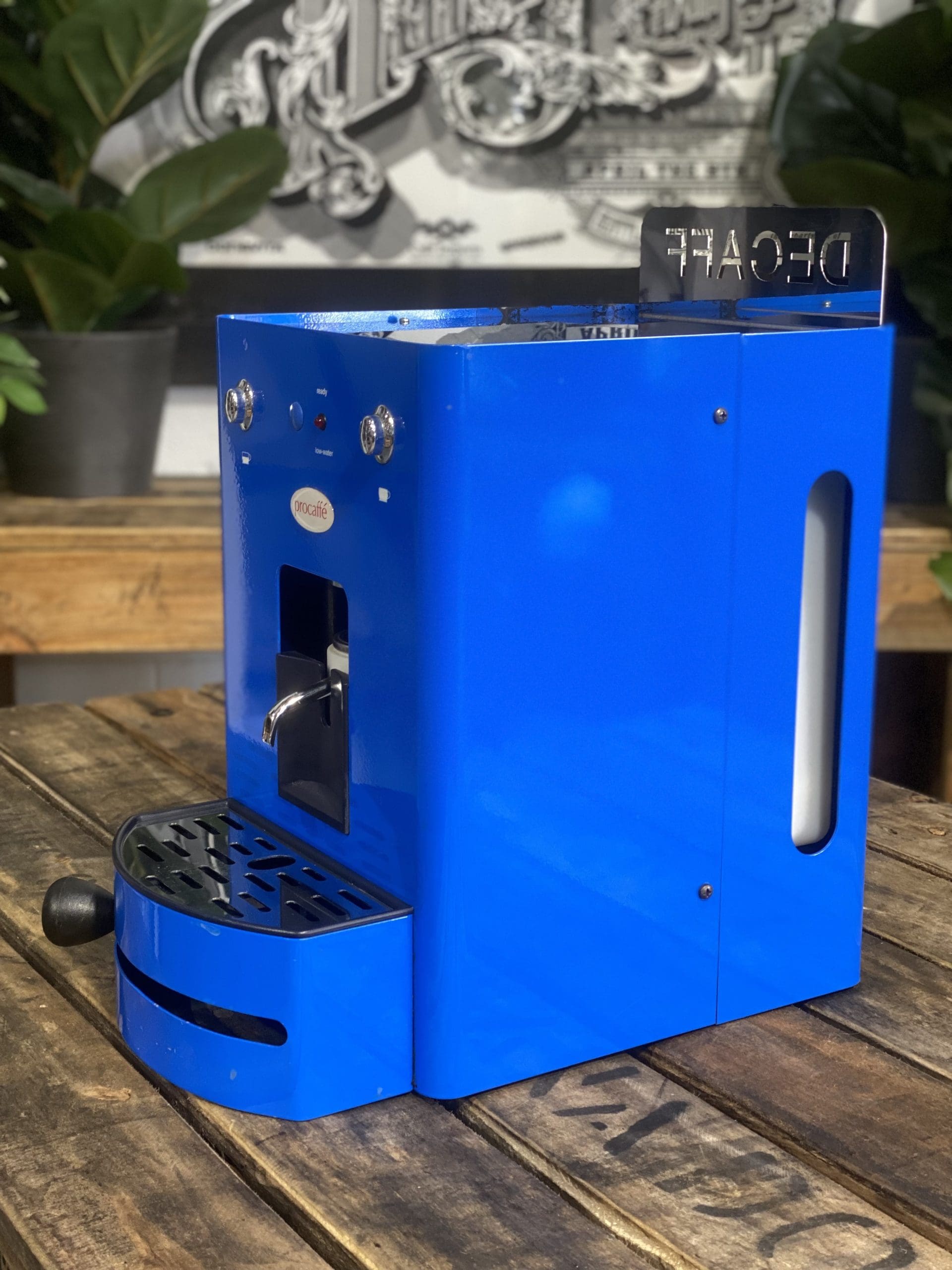 Gimas E2000 ESE Pod - 1 Group Commercial Espresso Machine - Blue