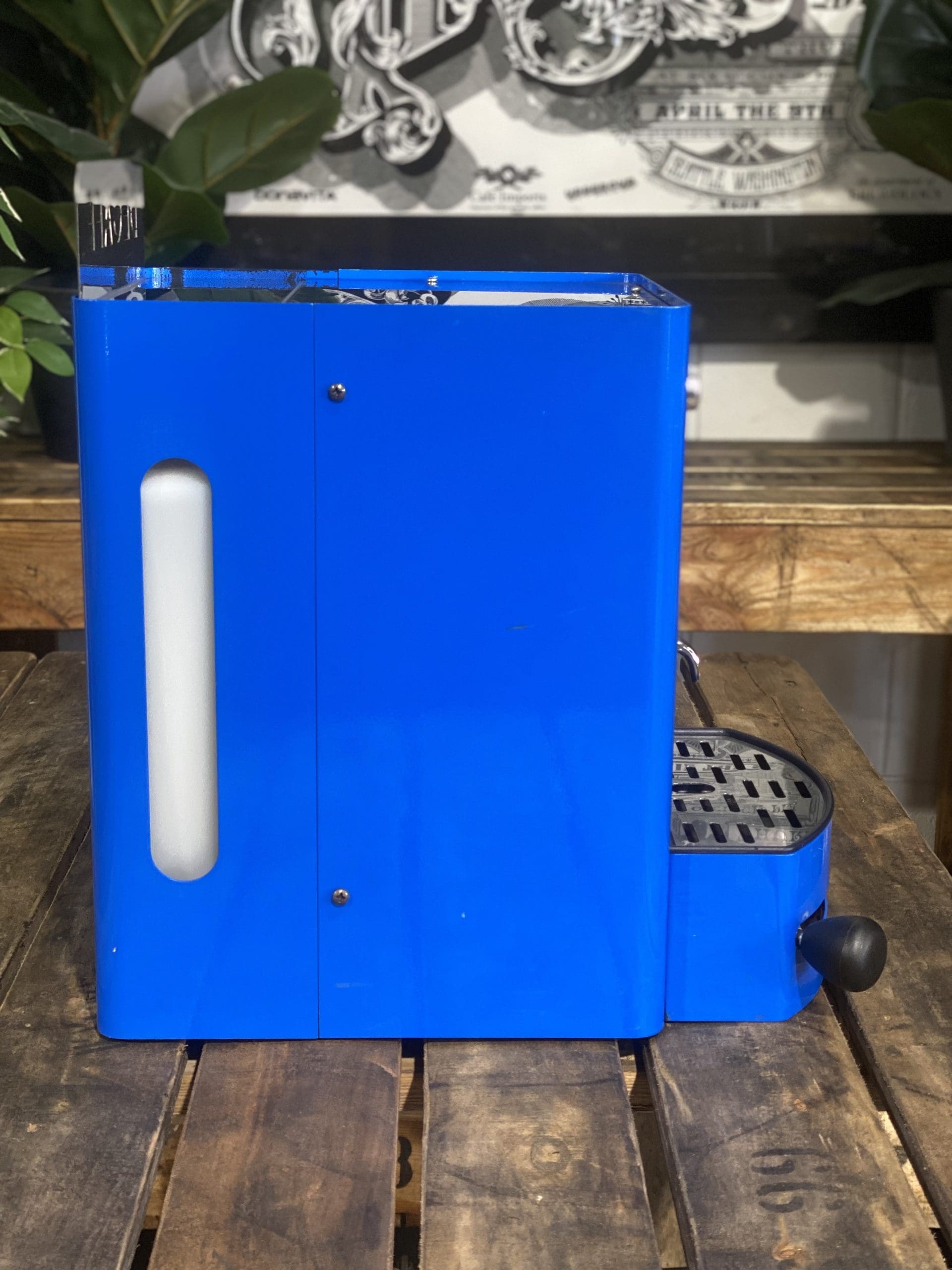 Gimas E2000 ESE Pod - 1 Group Commercial Espresso Machine - Blue
