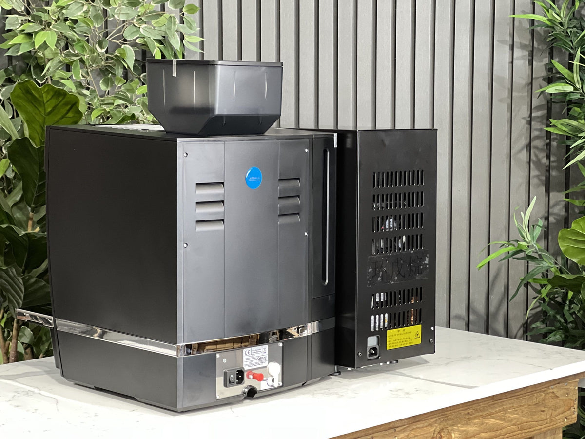 Carimali CA1100 W/ C DGT Fridge - Fully Automatic Coffee Machine - Black