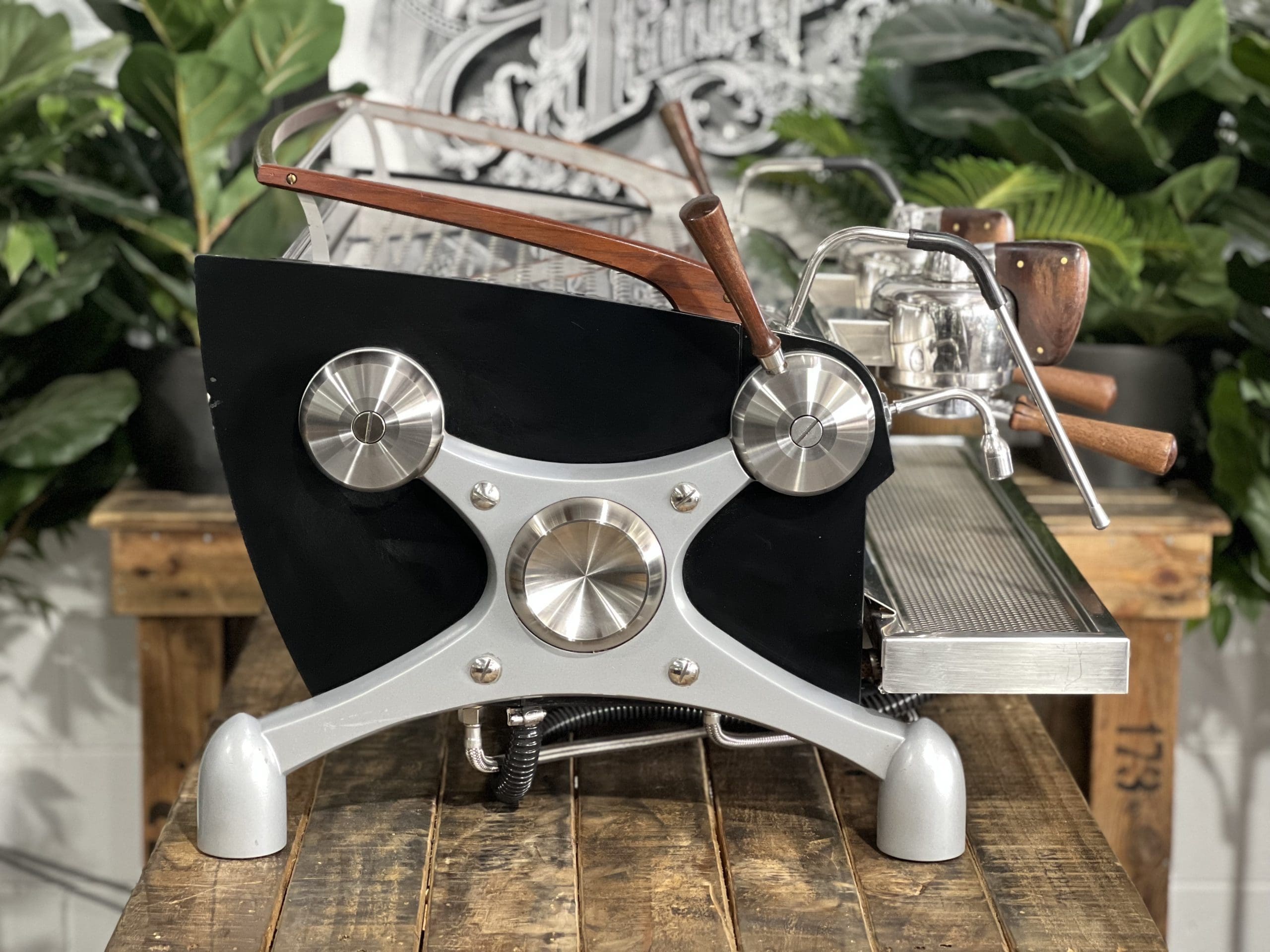 Slayer Black - 2 Group Commercial Espresso Machine - Timber