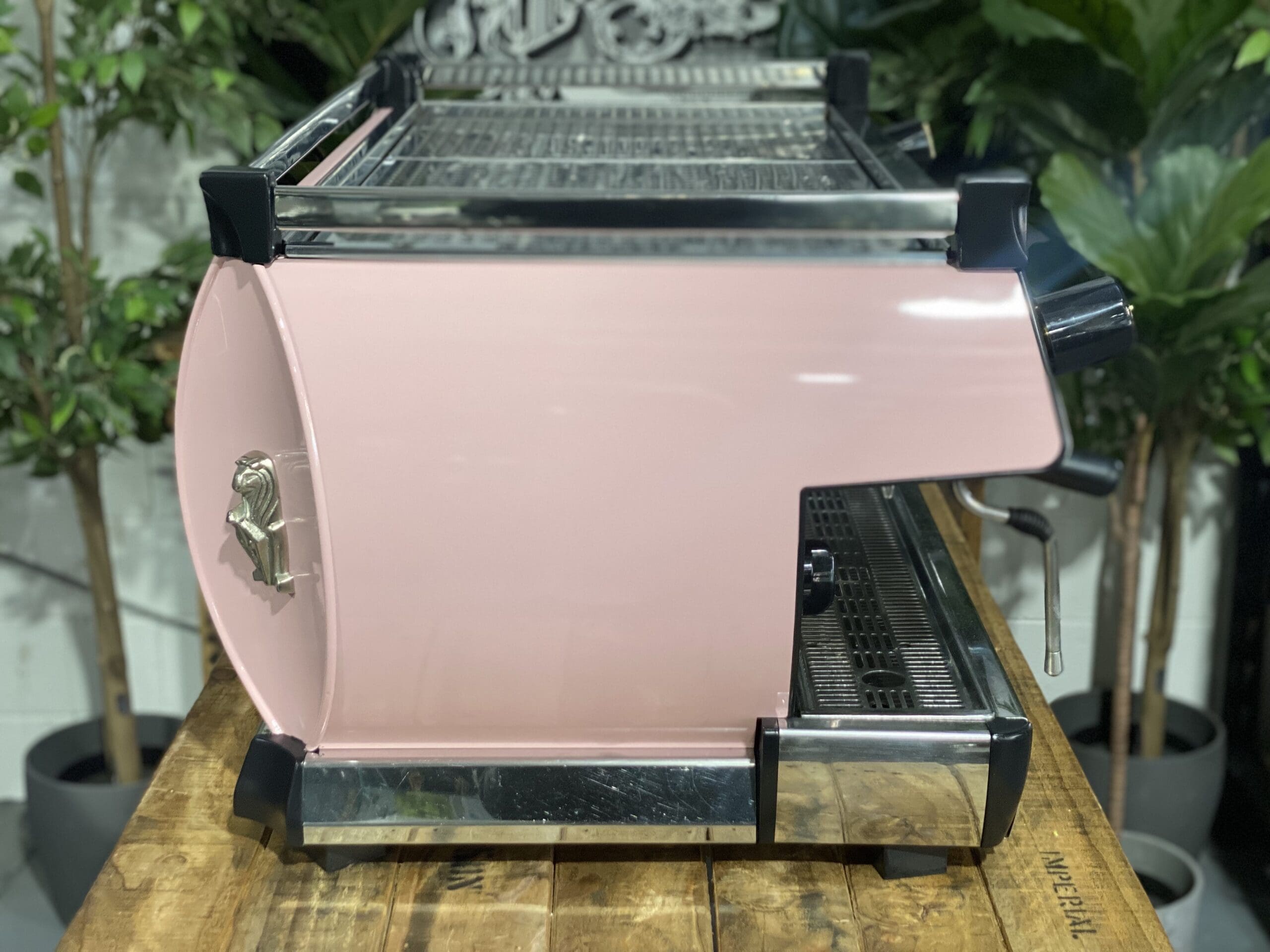 La Marzocco GB5 Baby - 3 Group Commercial Espresso Machine - Pink