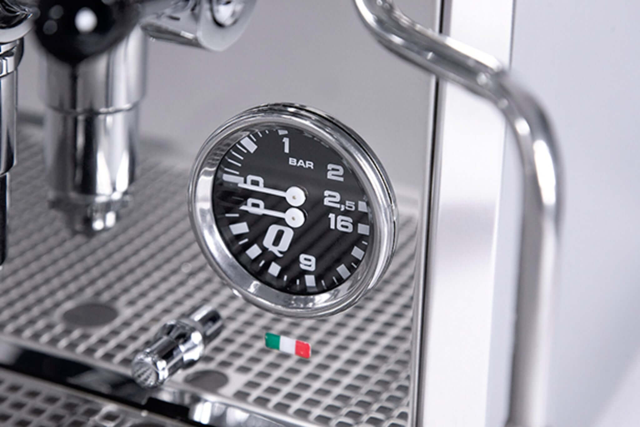 Quick Mill Elevate R Dual Boiler Brand - 1 Group Commercial Espresso Machine - Stainless