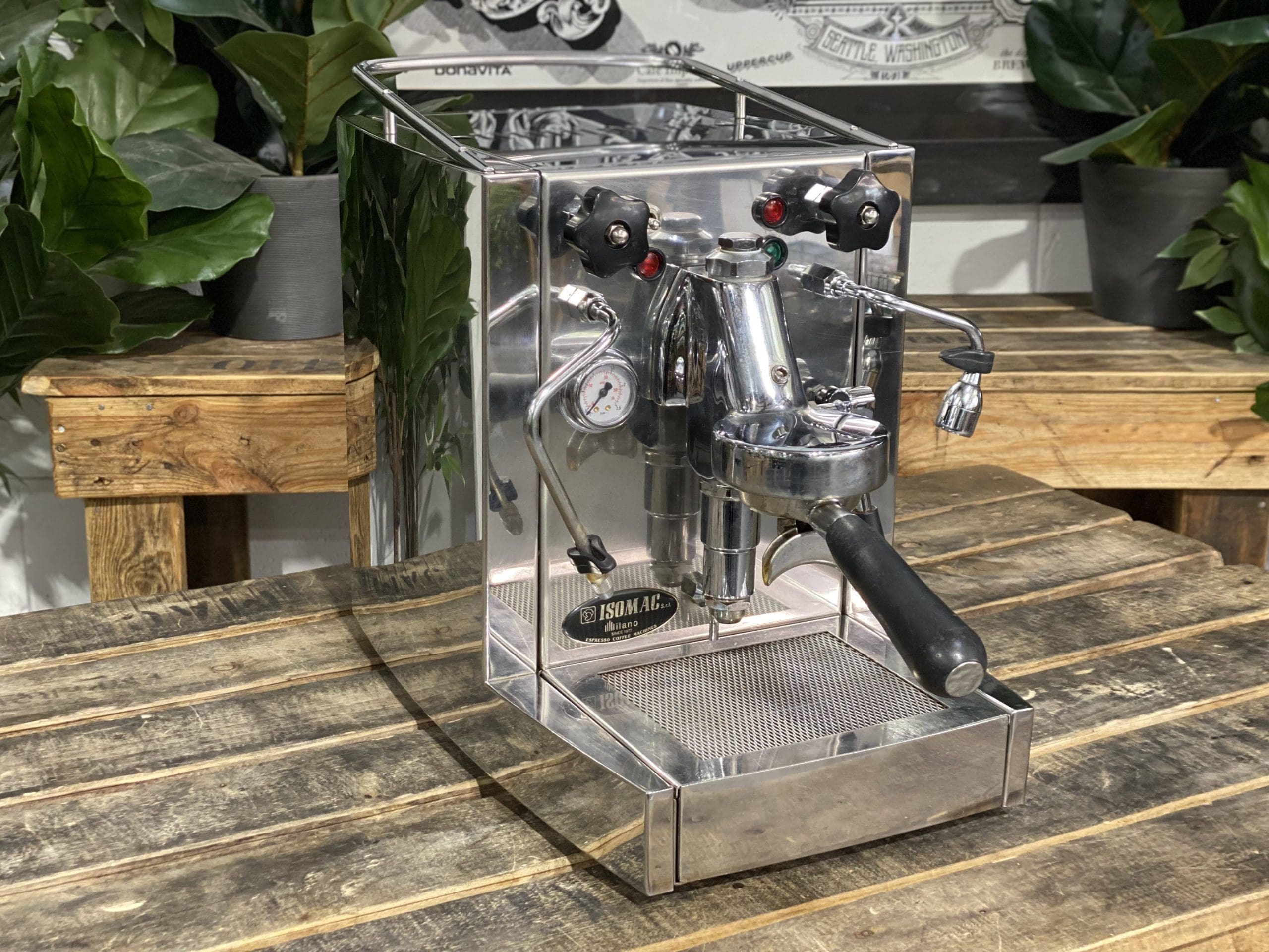 Isomac Millenium - 1 Group Commercial Espresso Machine - Stainless