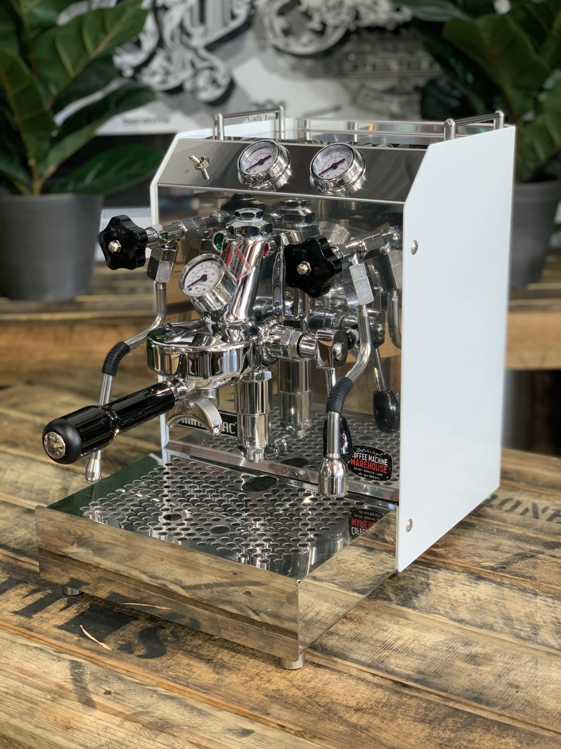 Isomac Tea Due - 1 Group Commercial Espresso Machine - White