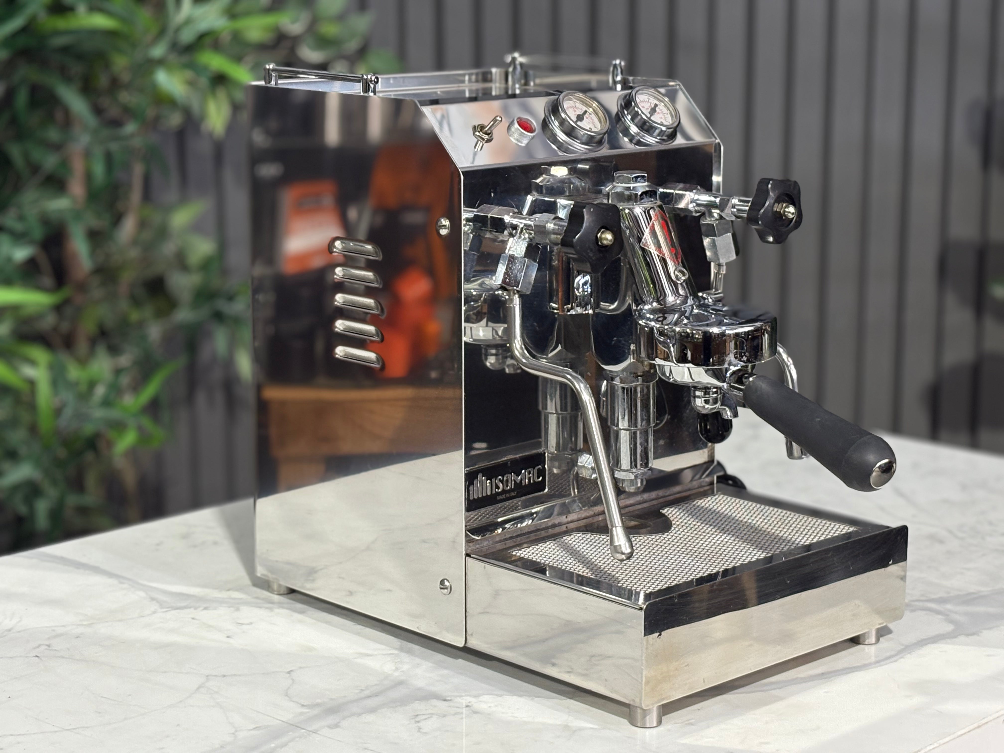 Isomac Tea Due - 1 Group Commercial Espresso Machine - Stainless Steel