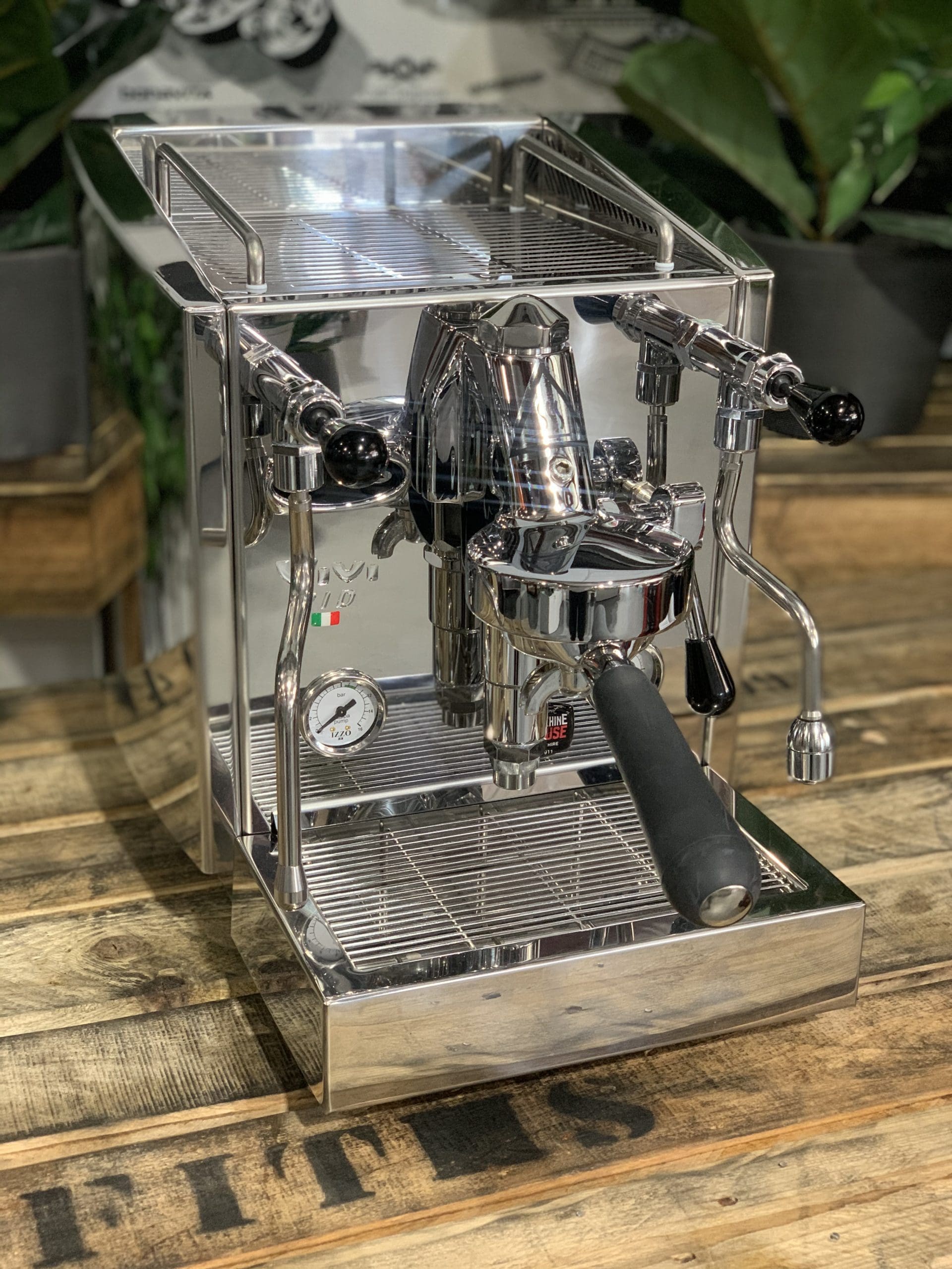 Izzo Vivi PID with Flick Taps - 1 Group Commercial Espresso Machine