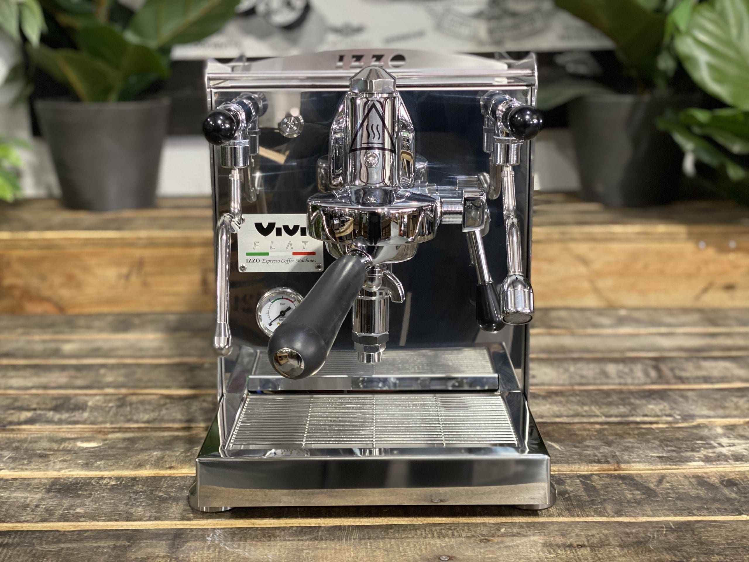 Izzo Vivi Flat - 1 Group Commercial Espresso Machine - White