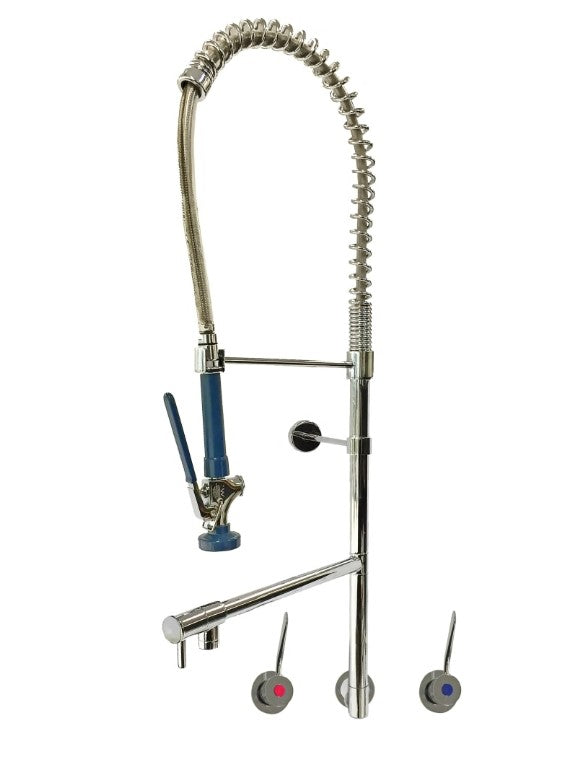 Wall Mount Pre Rinse unit with Concealed Breech - JET1500WCB