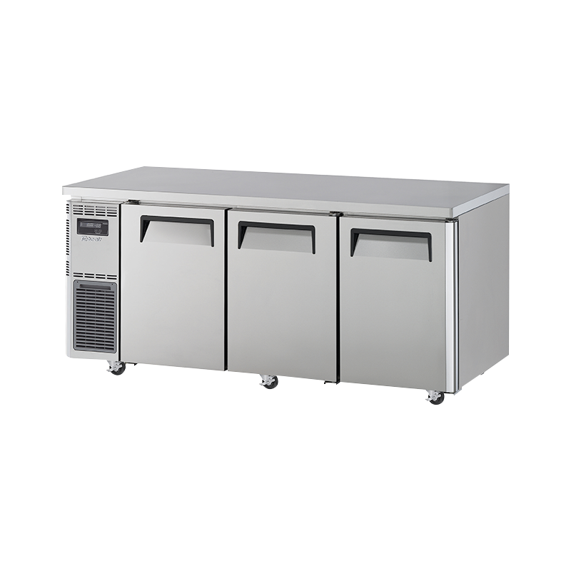 Turbo Air Undercounter Dual Temp 1 Door Freezer & 2 Door Fridge KURF18-3-N