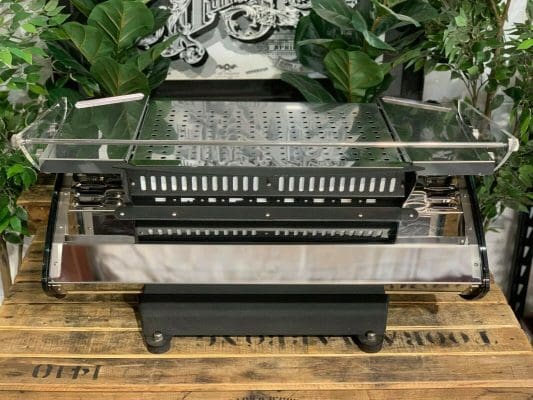 Kees Van Der Westen Mirage Triplette Sides - 3 Group Commercial Espresso Machine - Black