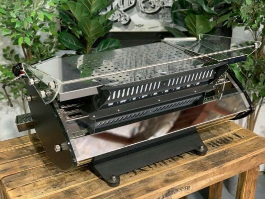 Kees Van Der Westen Mirage Triplette Sides - 3 Group Commercial Espresso Machine - Black