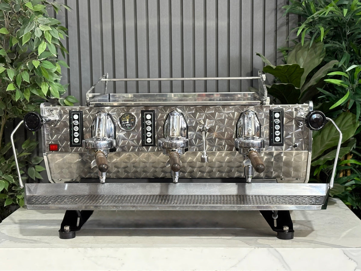 Kees Van Der Westen Mirage Arte Veloce Triplette - - 3 Group Commercial Espresso Machine - Commercial - Timber Handles