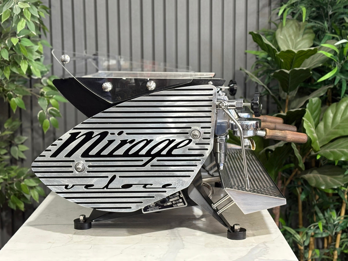 Kees Van Der Westen Mirage Arte Veloce Triplette - - 3 Group Commercial Espresso Machine - Commercial - Timber Handles