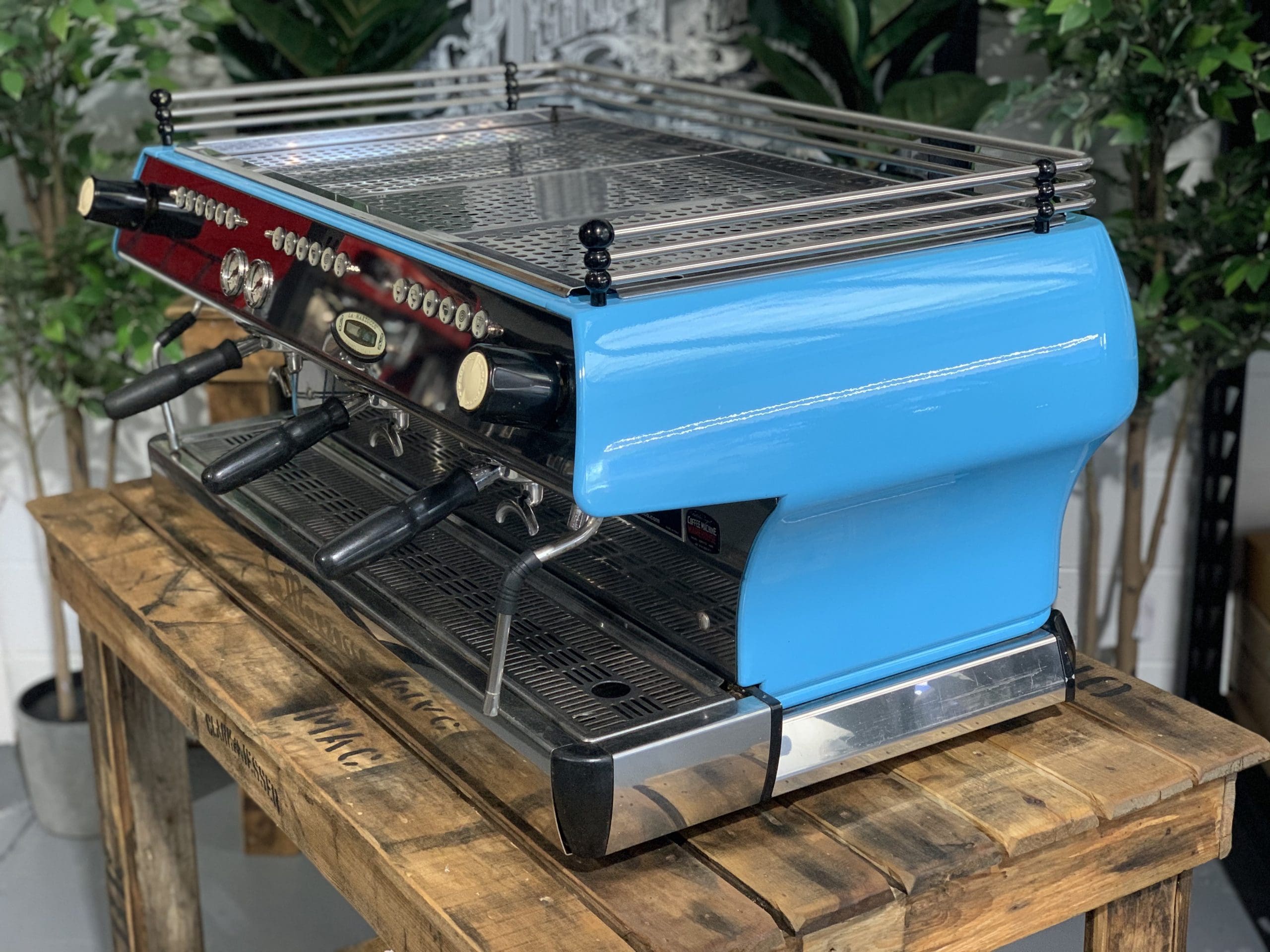 La Marzocco FB80 - 3 Group Commercial Espresso Machine - Blue