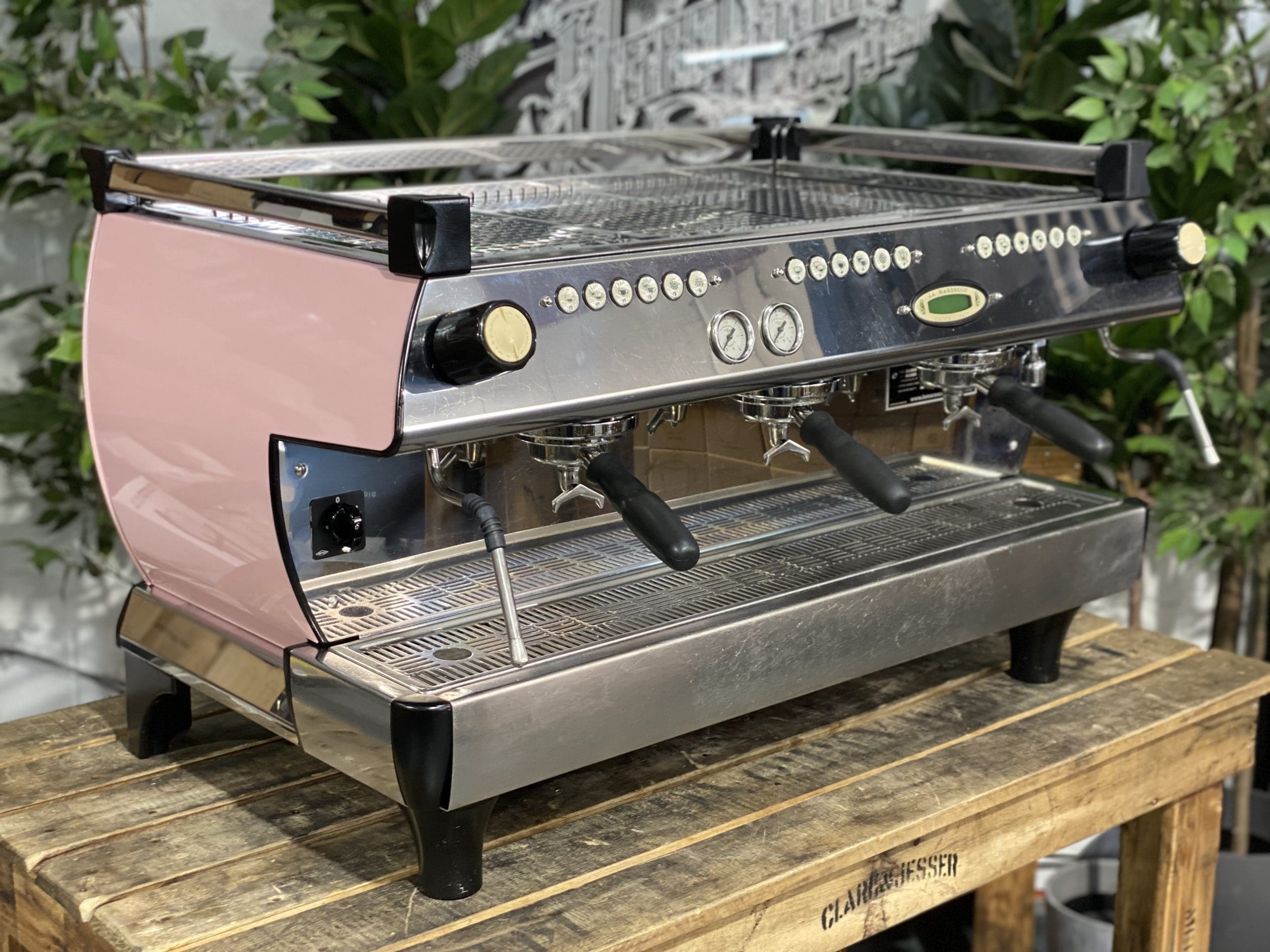 La Marzocco GB5 - 3 Group Commercial Espresso Machine - Pink