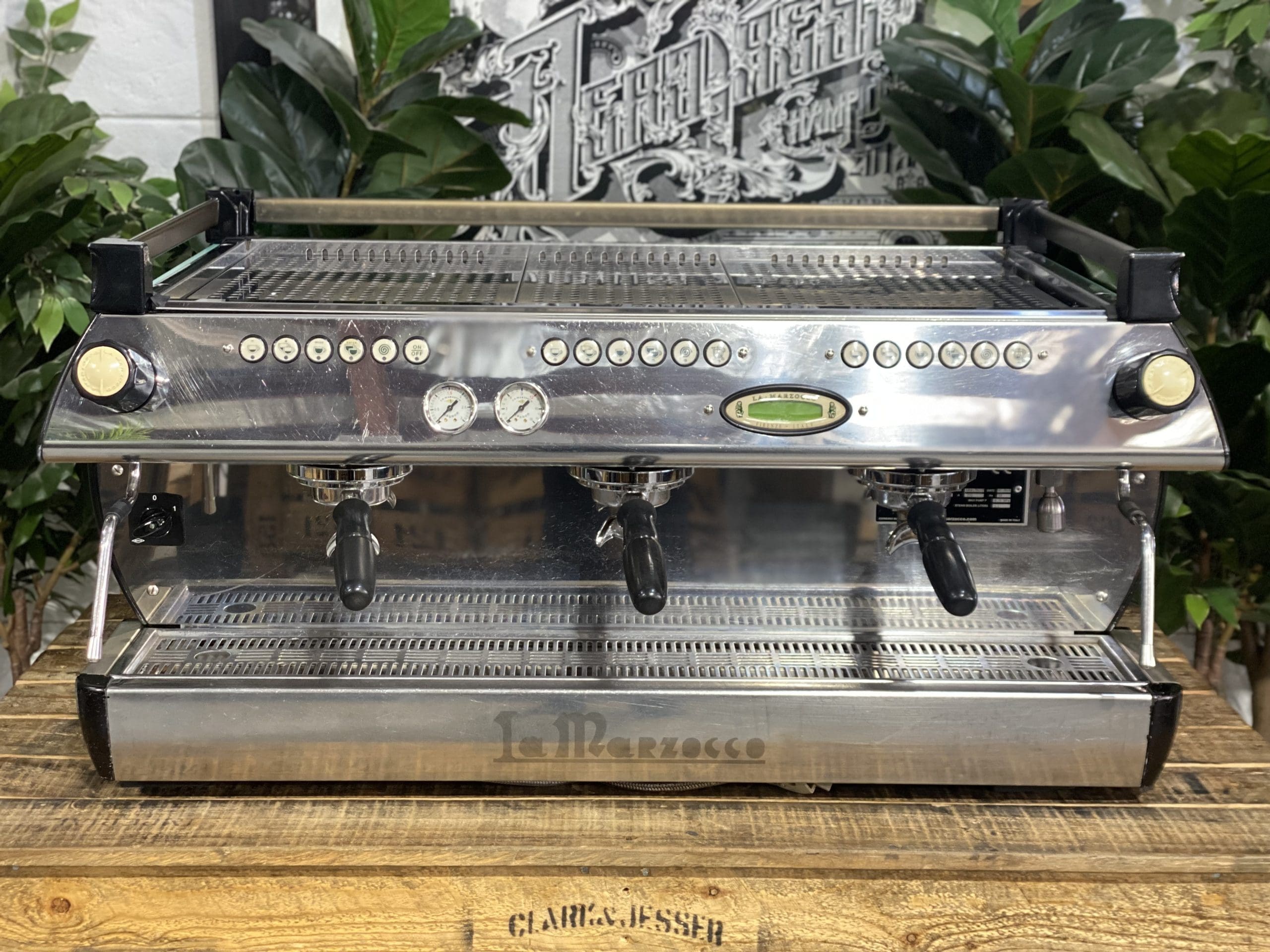 La Marzocco GB5 Duck Egg - 3 Group Commercial Espresso Machine - Blue