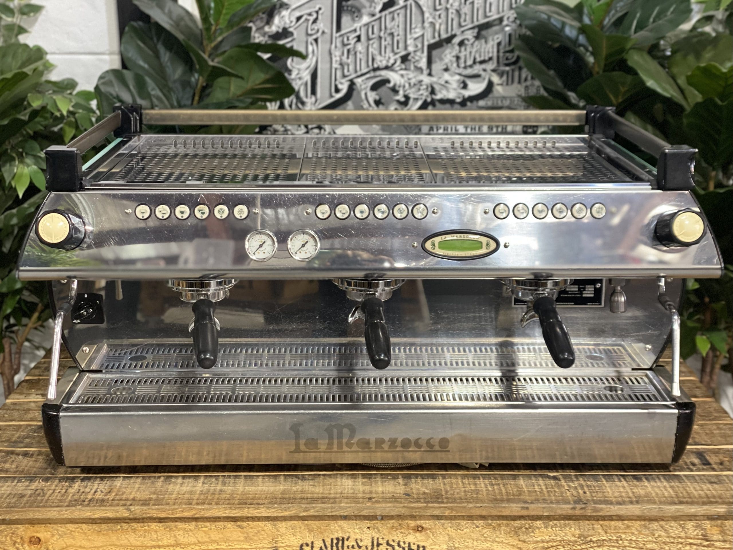 La Marzocco GB5 Duck Egg - 3 Group Commercial Espresso Machine - Blue